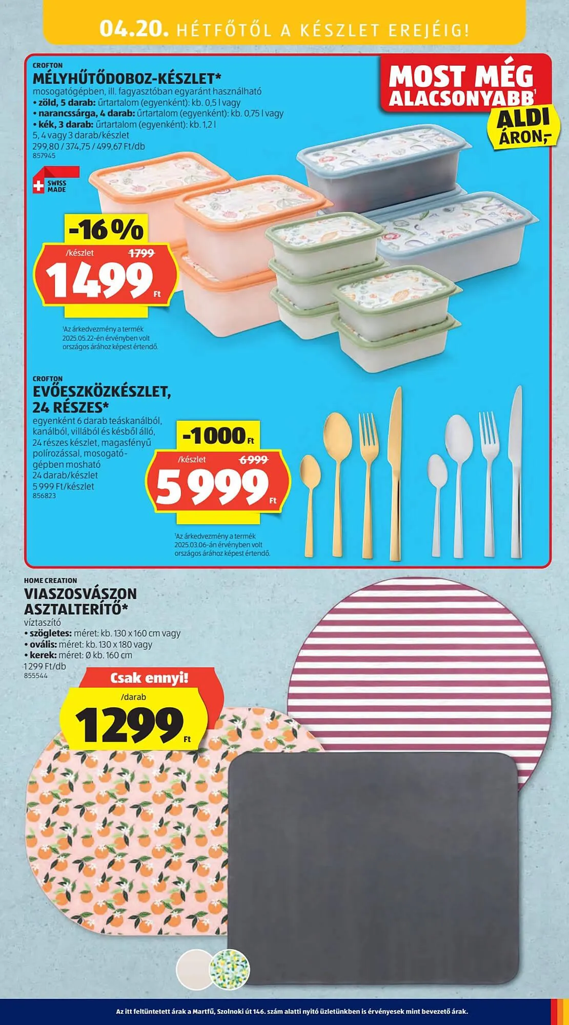 Katalógus ALDI akciós újság április 16.-tól április 22.-ig 2026. - Oldal 55