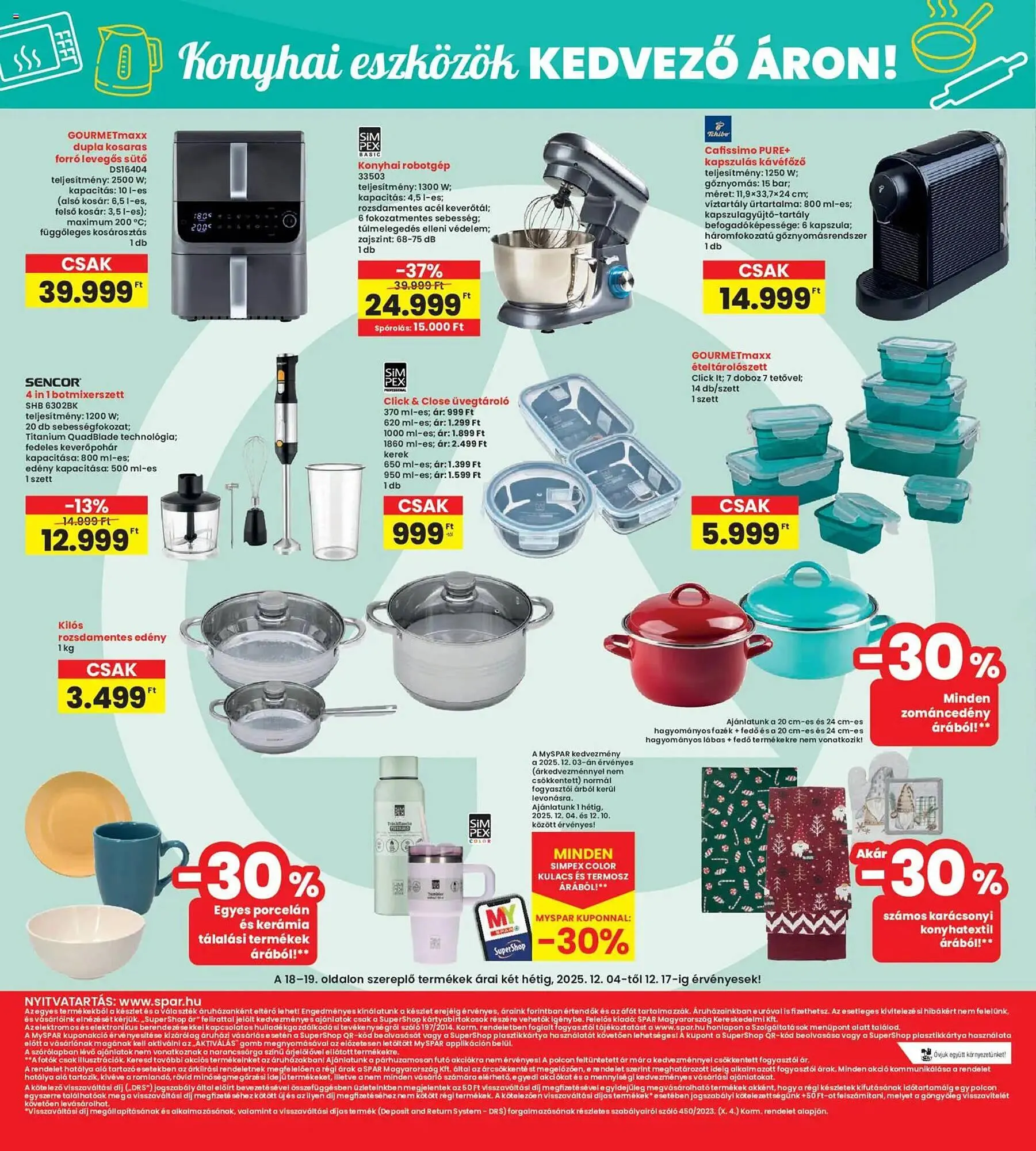 Katalógus Interspar akciós újság december 4.-tól december 10.-ig 2025. - Oldal 18