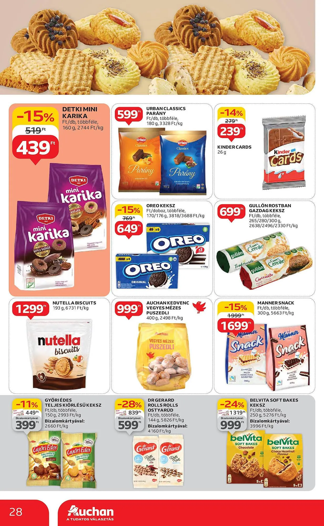 Katalógus Auchan akciós újság május 8.-tól május 14.-ig 2025. - Oldal 28