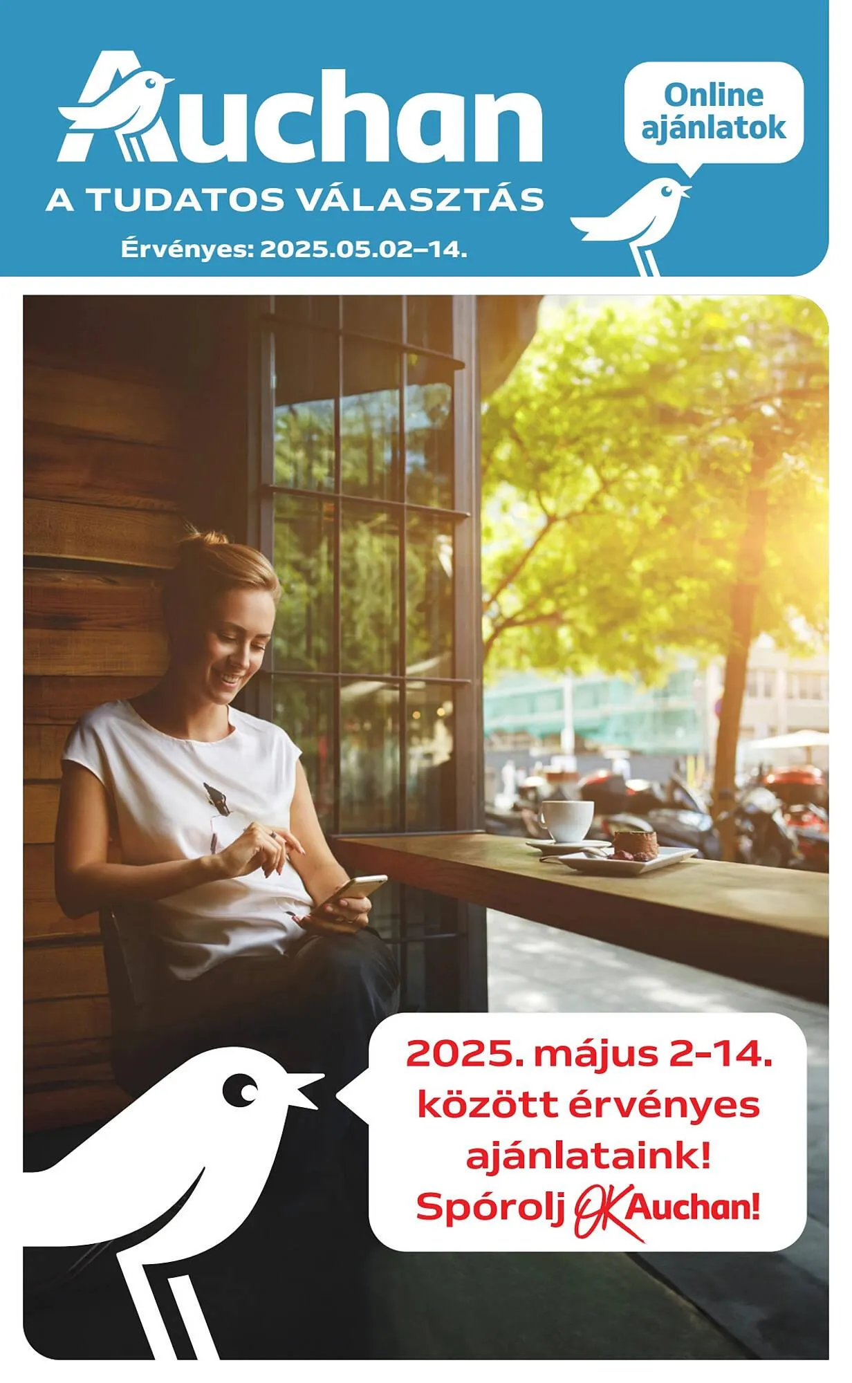 Katalógus Auchan akciós újság május 2.-tól május 14.-ig 2025. - Oldal 1