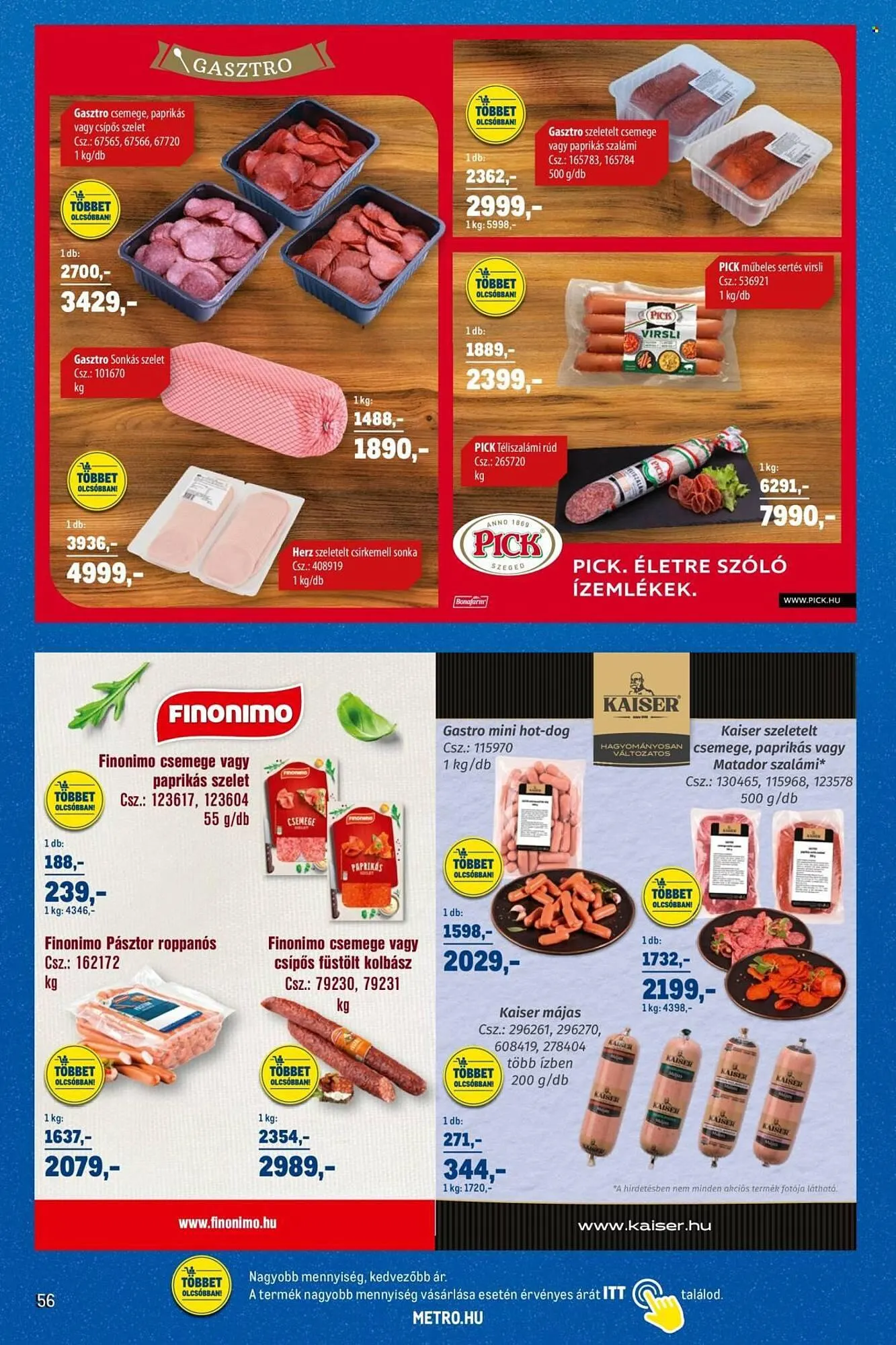 Katalógus Metro akciós újság március 1.-tól március 31.-ig 2026. - Oldal 56