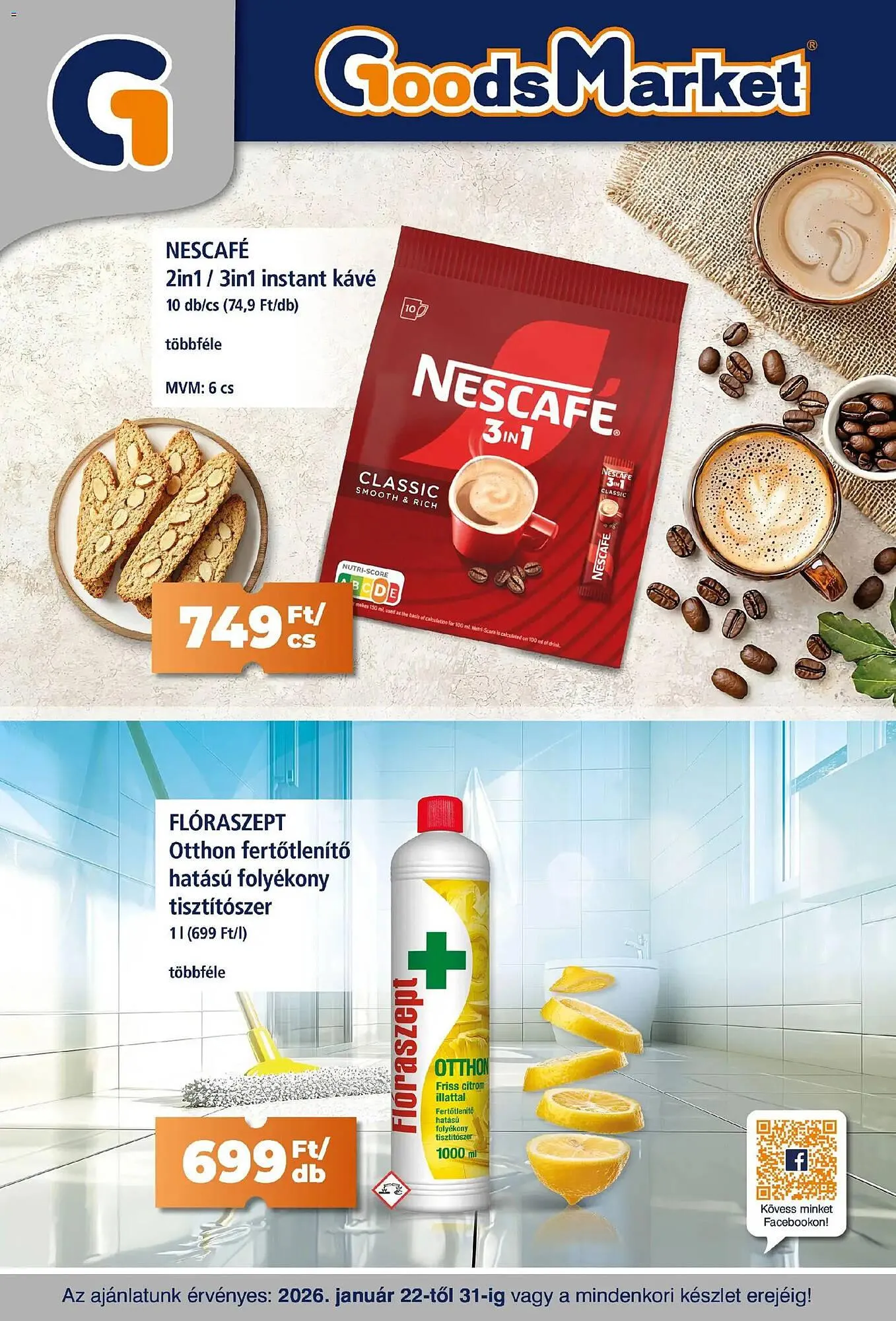 Goods Market akciós újság - 1