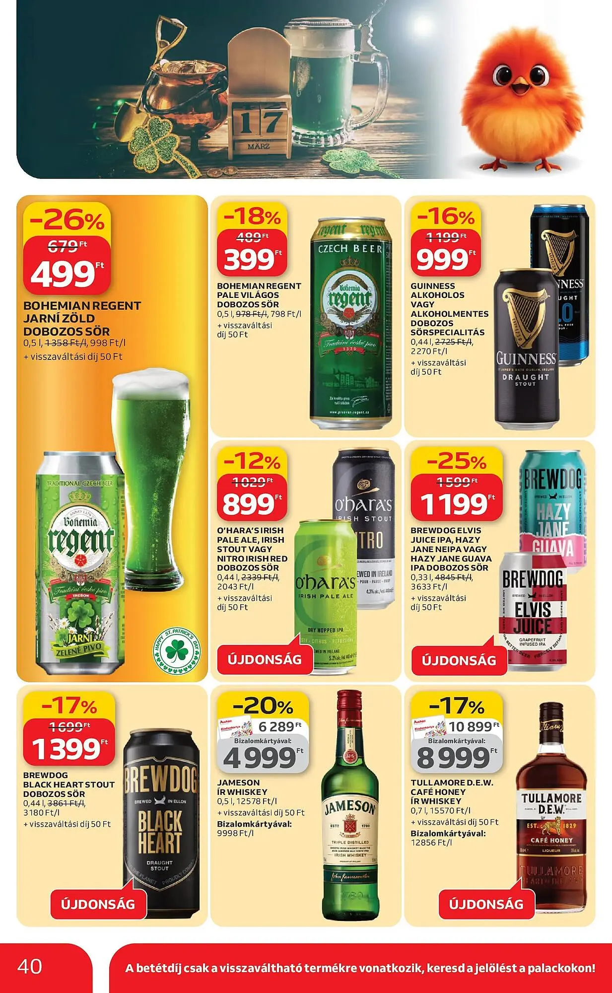 Katalógus Auchan akciós újság március 12.-tól március 18.-ig 2026. - Oldal 40