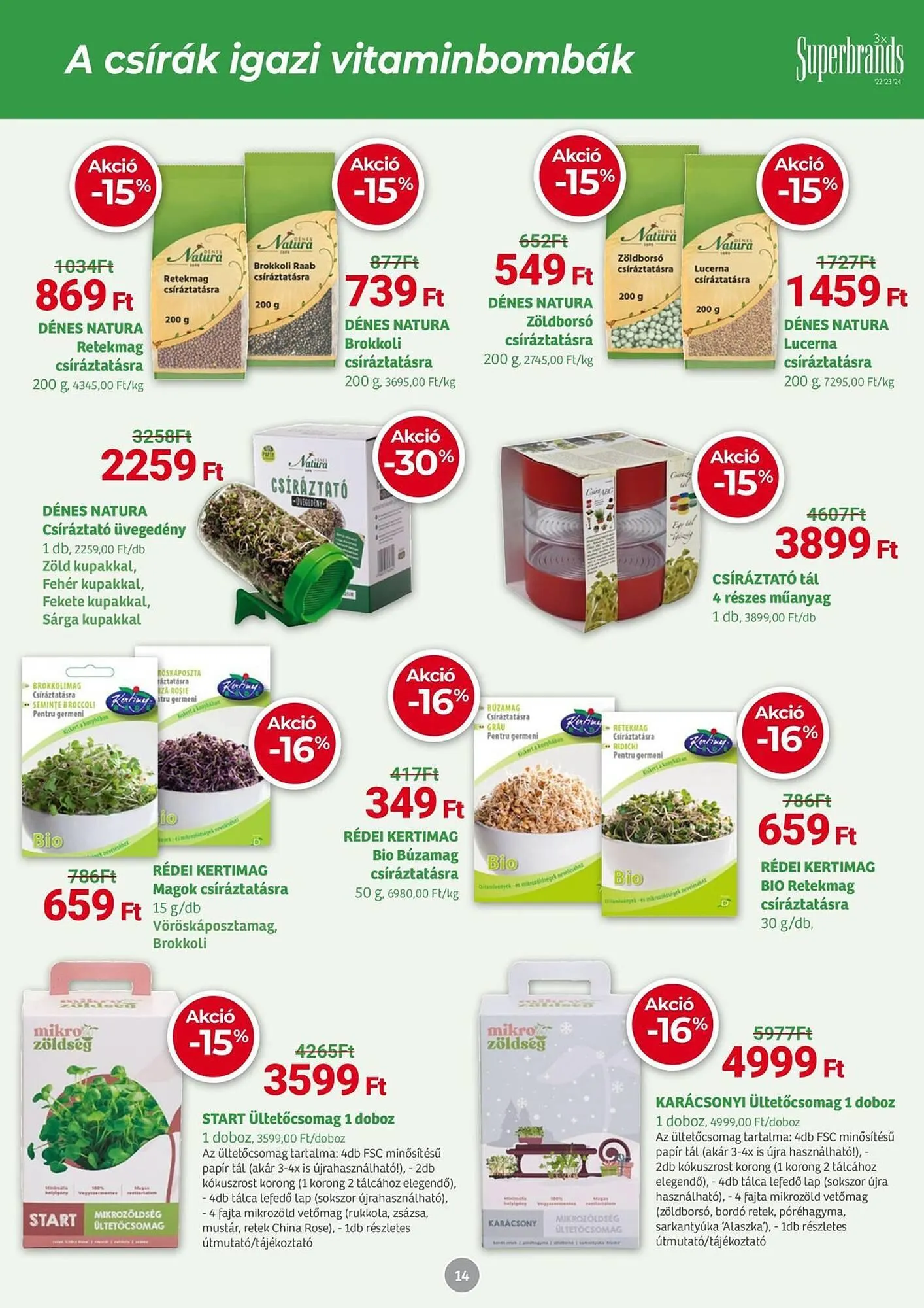 Katalógus Herbaház akciós újság november 3.-tól november 30.-ig 2025. - Oldal 14