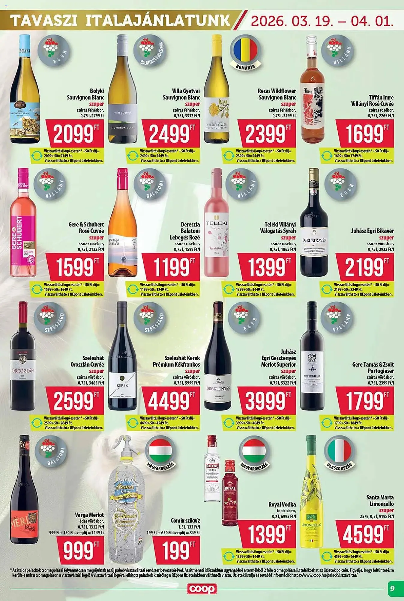 Katalógus Coop akciós újság március 19.-tól március 25.-ig 2026. - Oldal 9
