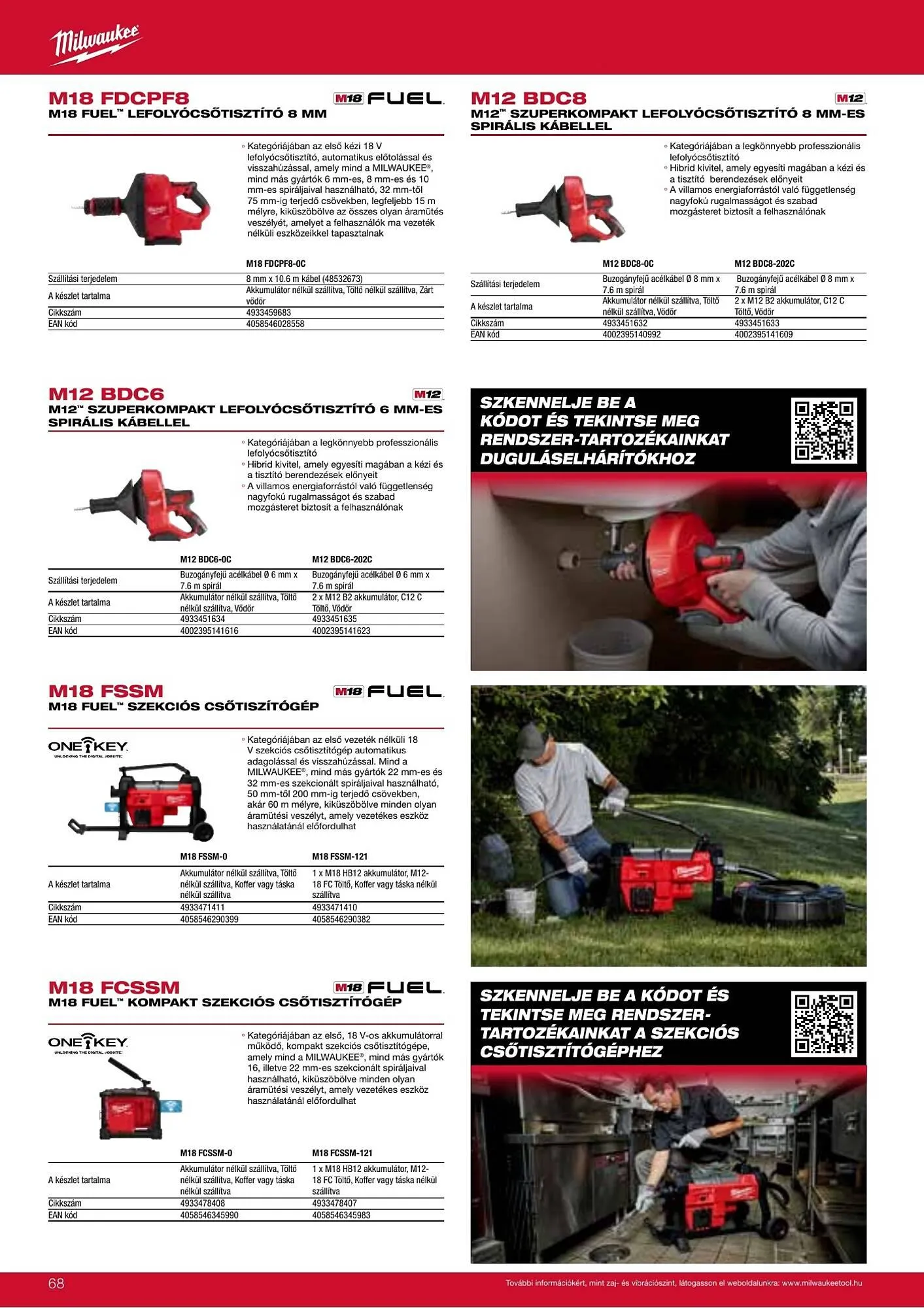 Katalógus Milwaukeetool akciós újság augusztus 14.-tól december 31.-ig 2025. - Oldal 68