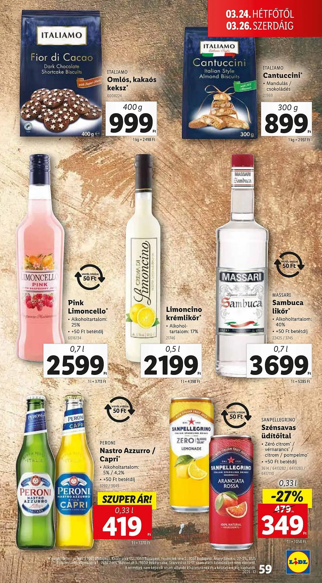 Katalógus Lidl akciós újság március 20.-tól március 26.-ig 2025. - Oldal 59