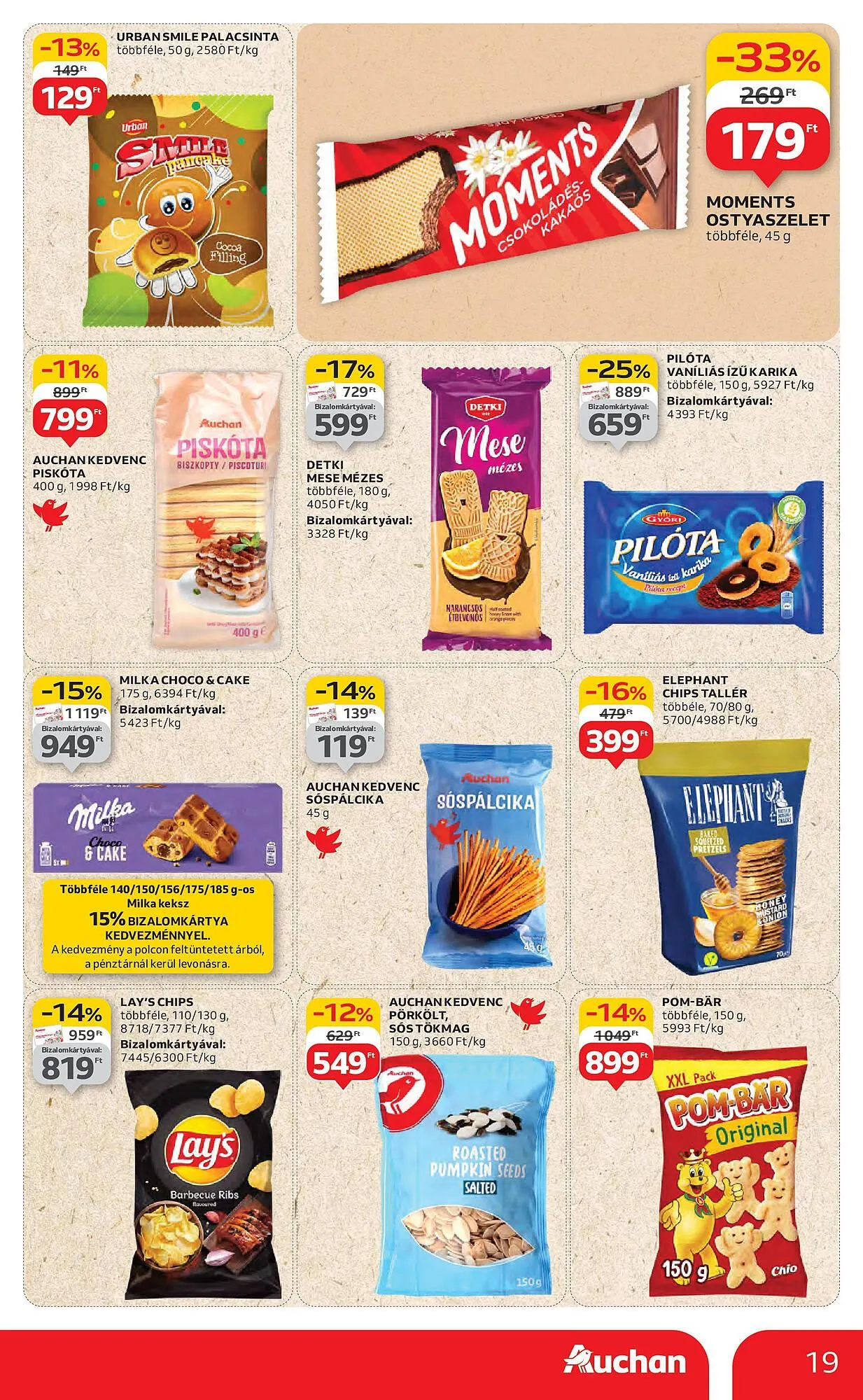 Katalógus Auchan akciós újság július 31.-tól augusztus 6.-ig 2025. - Oldal 19
