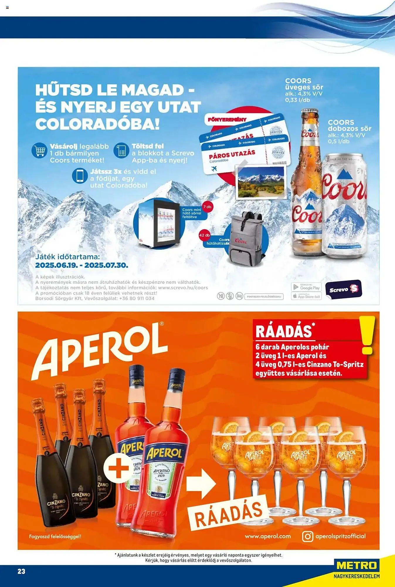 Katalógus Metro akciós újság július 1.-tól július 14.-ig 2025. - Oldal 23