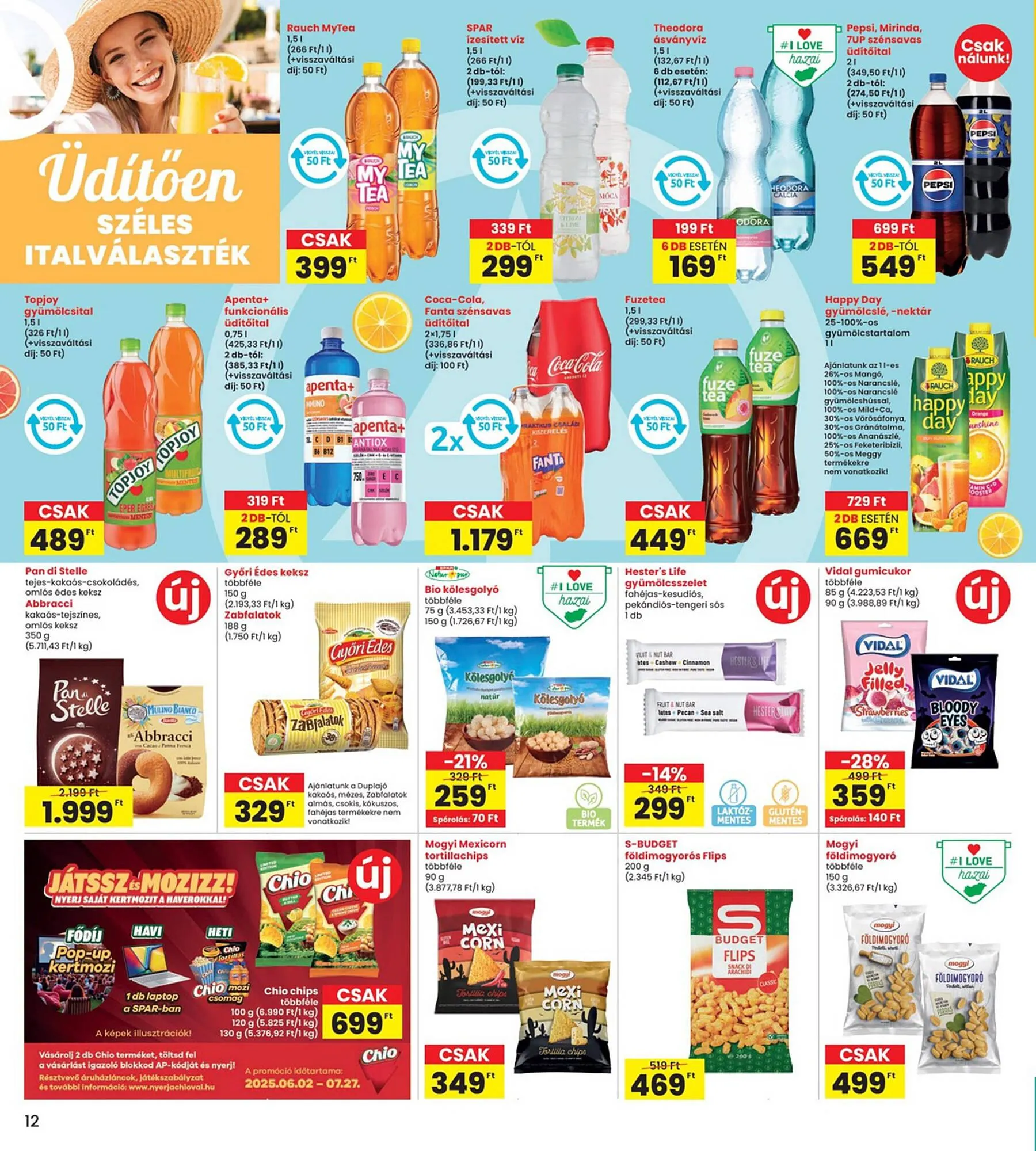 Katalógus Interspar akciós újság július 10.-tól július 16.-ig 2025. - Oldal 12