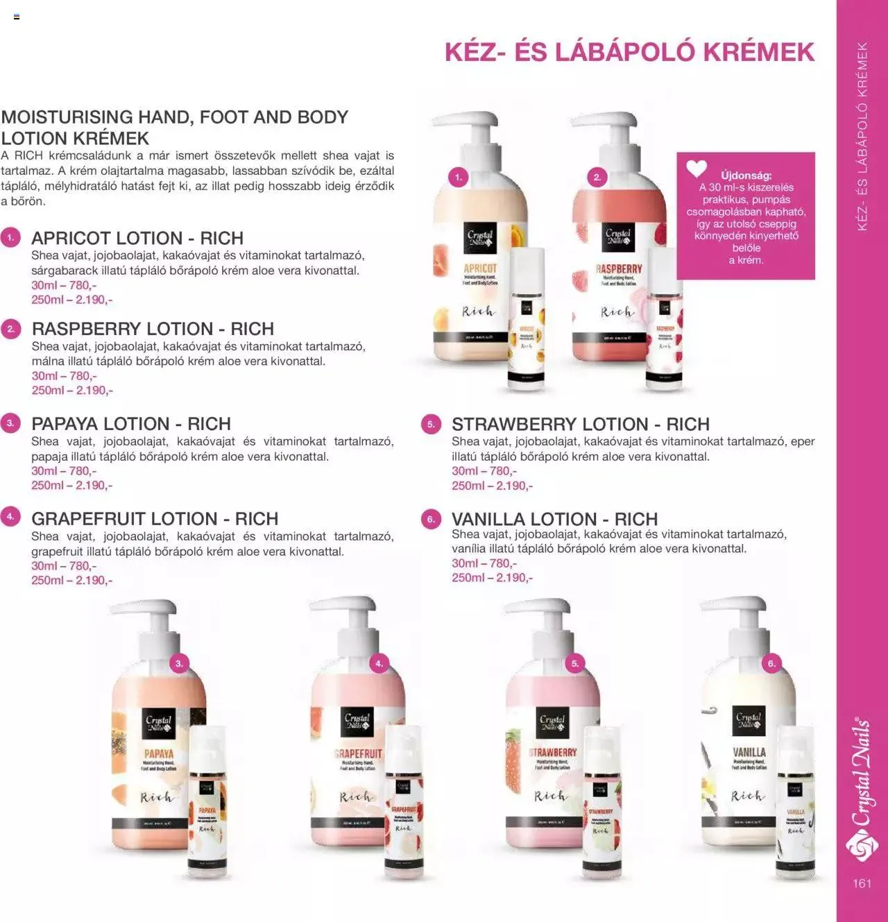 Katalógus Crystal Nails - Nagykatalógus 22/23 március 8.-tól december 31.-ig 2023. - Oldal 161