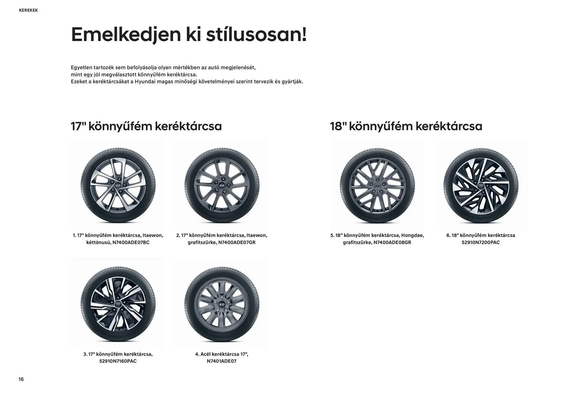 Katalógus Hyundai Tucson akciós újság november 17.-tól november 17.-ig 2024. - Oldal 16