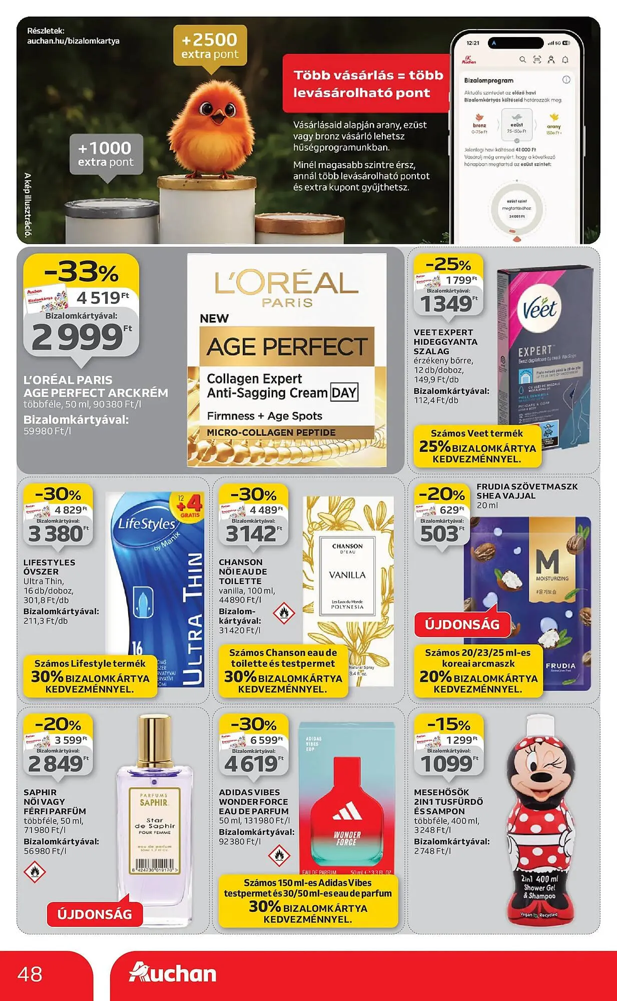 Katalógus Auchan akciós újság december 18.-tól december 24.-ig 2025. - Oldal 48