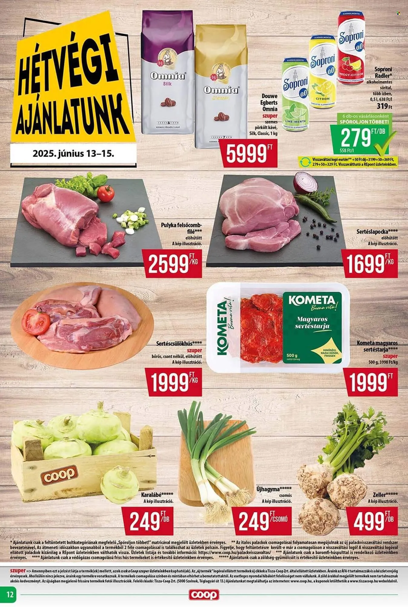 Katalógus Coop akciós újság június 12.-tól június 18.-ig 2025. - Oldal 12