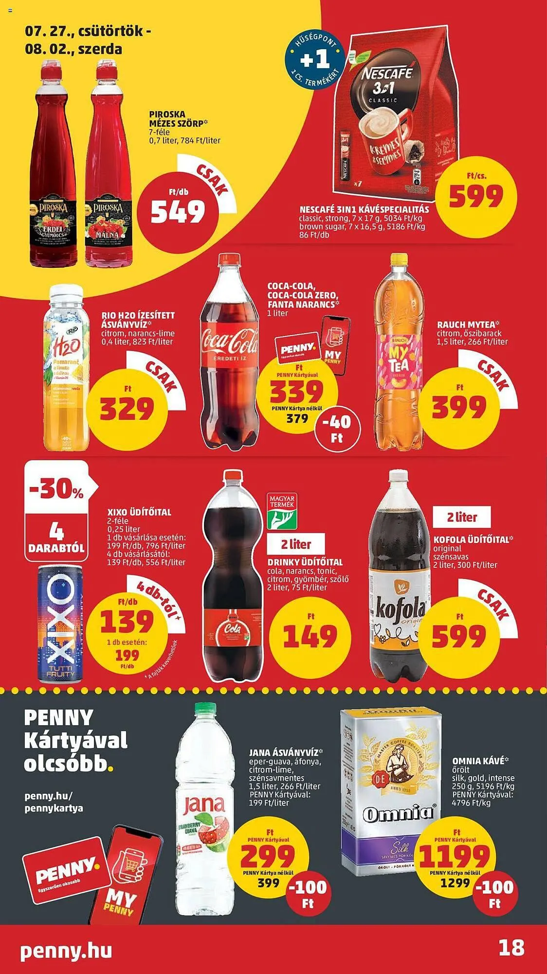 Katalógus PENNY akciós újság július 27.-tól augusztus 2.-ig 2023. - Oldal 22