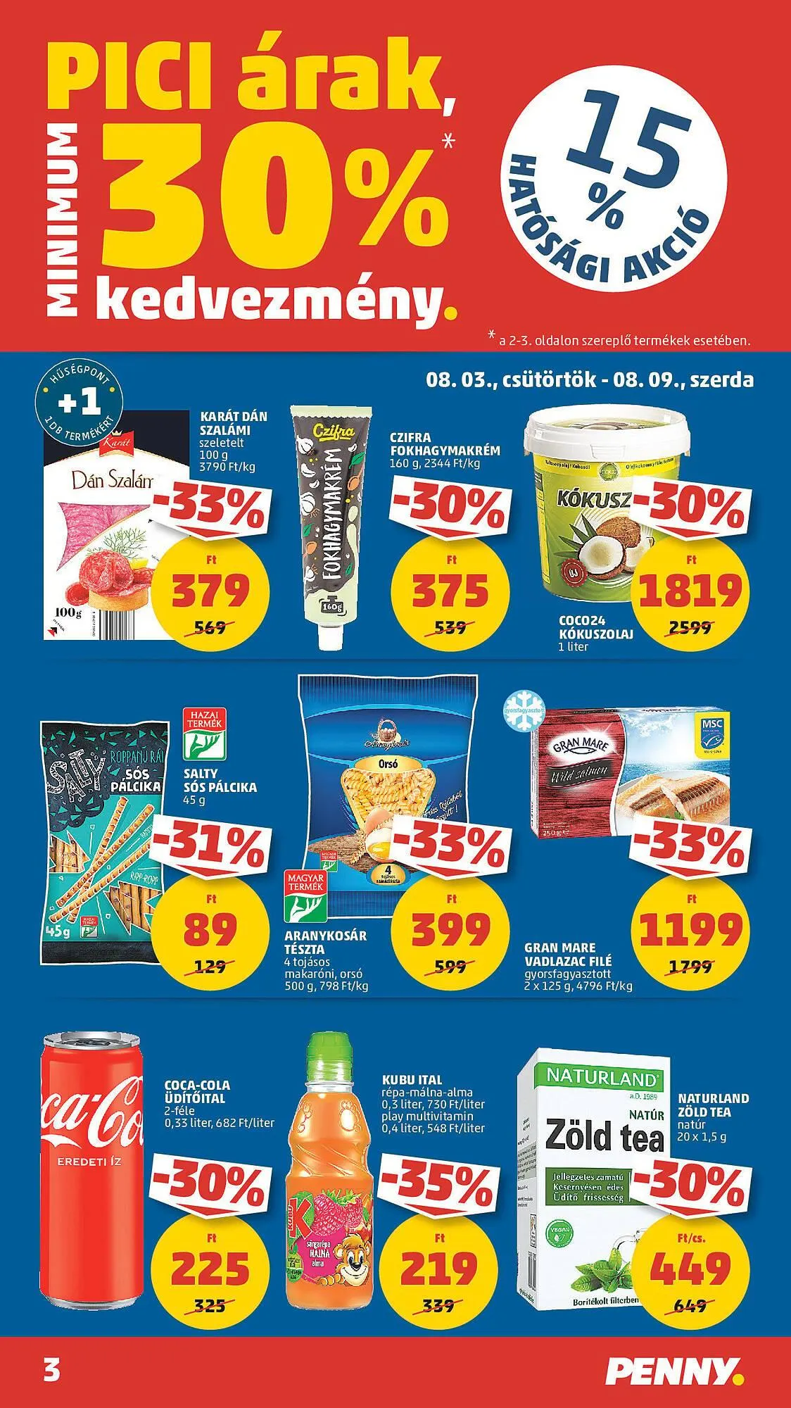 Katalógus PENNY akciós újság augusztus 1.-tól augusztus 9.-ig 2023. - Oldal 3