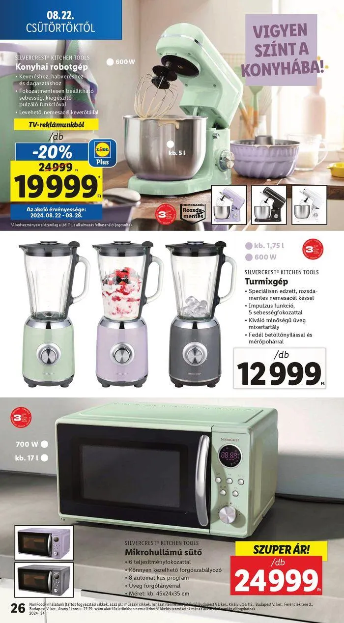 Katalógus Akciós újság – 34. hét augusztus 22.-tól augusztus 28.-ig 2024. - Oldal 26