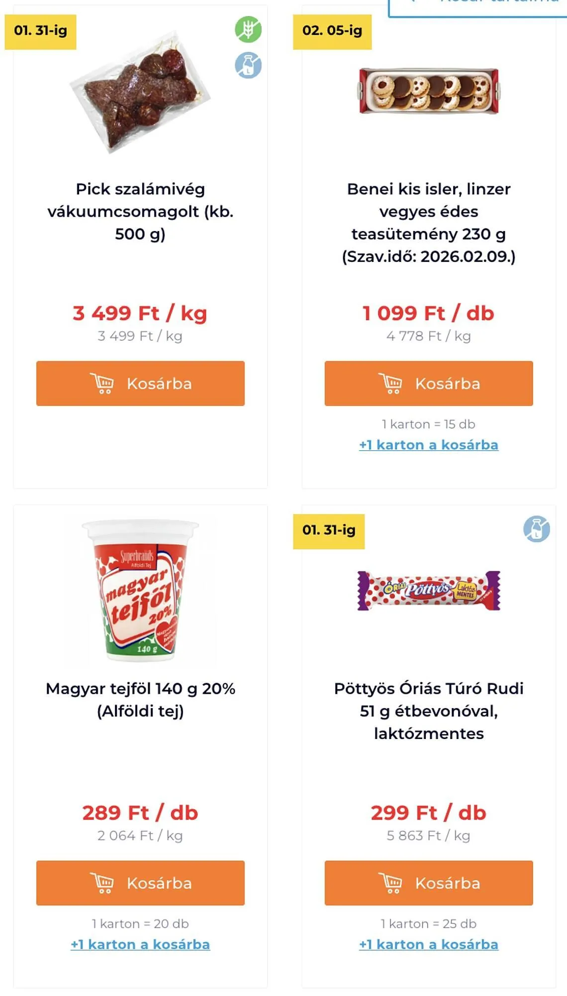 Katalógus GRoby akciós újság január 12.-tól február 1.-ig 2026. - Oldal 6