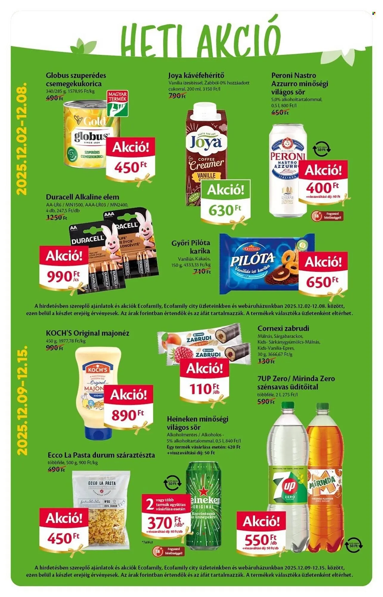 Katalógus EcoFamily akciós újság december 4.-tól december 16.-ig 2025. - Oldal 2