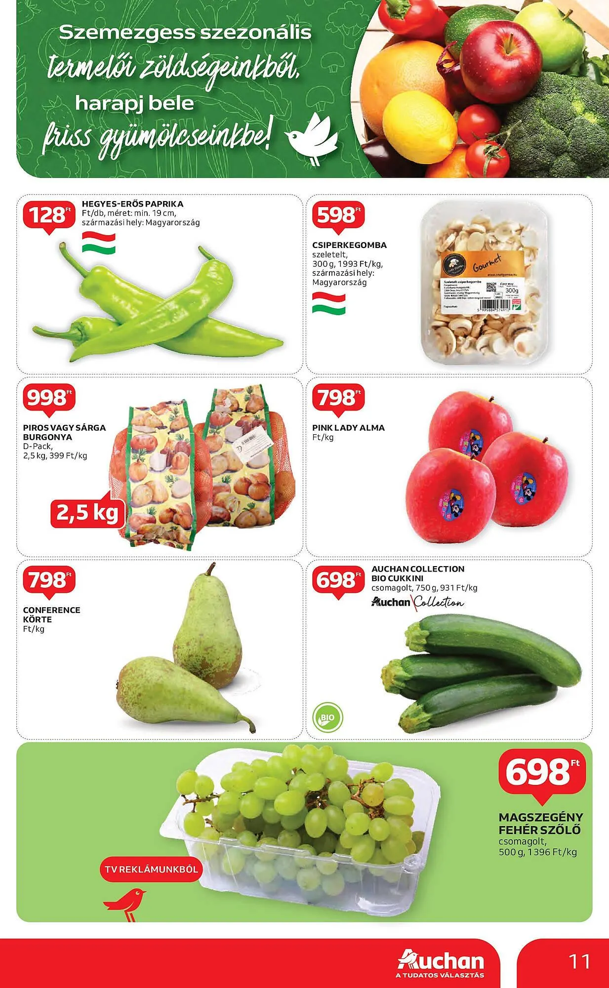 Katalógus Auchan akciós újság május 2.-tól május 7.-ig 2025. - Oldal 11
