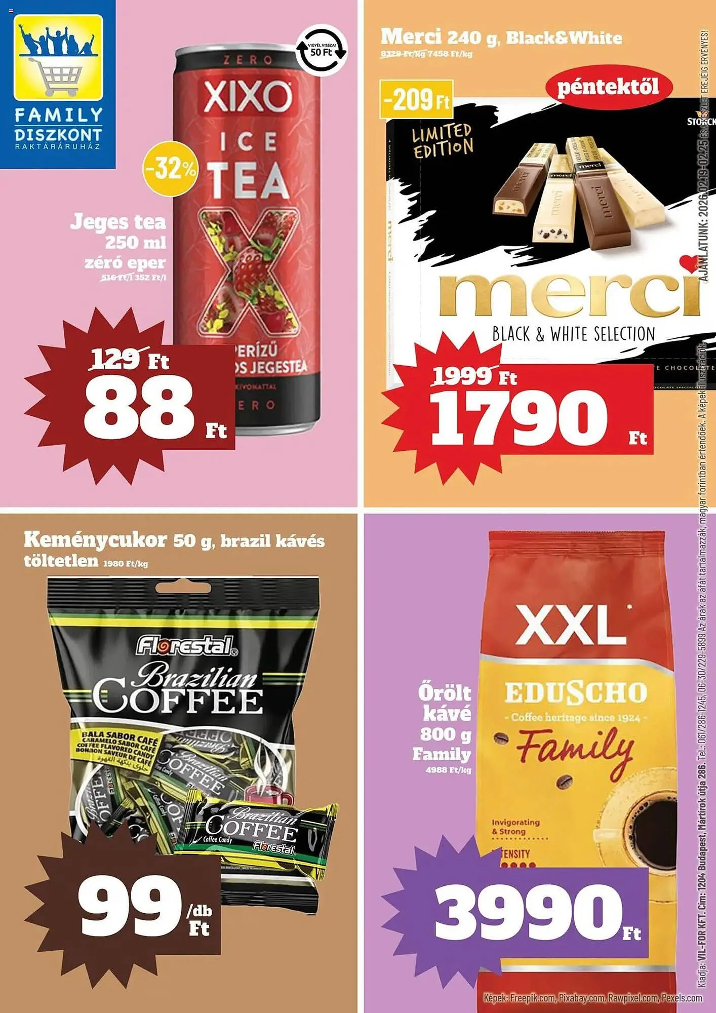 Family Diszkont akciós újság - 1