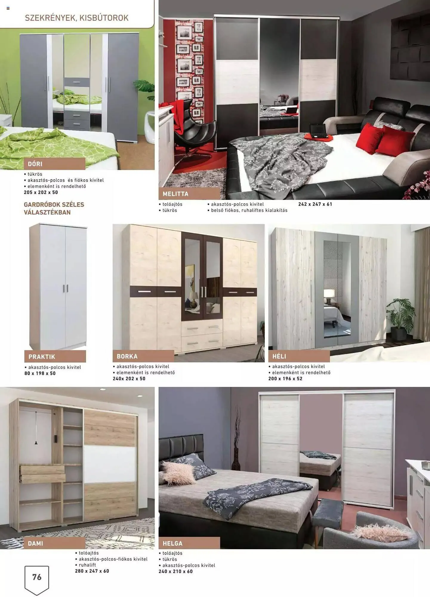 Katalógus RS Bútor akciós újság október 30.-tól december 31.-ig 2024. - Oldal 78