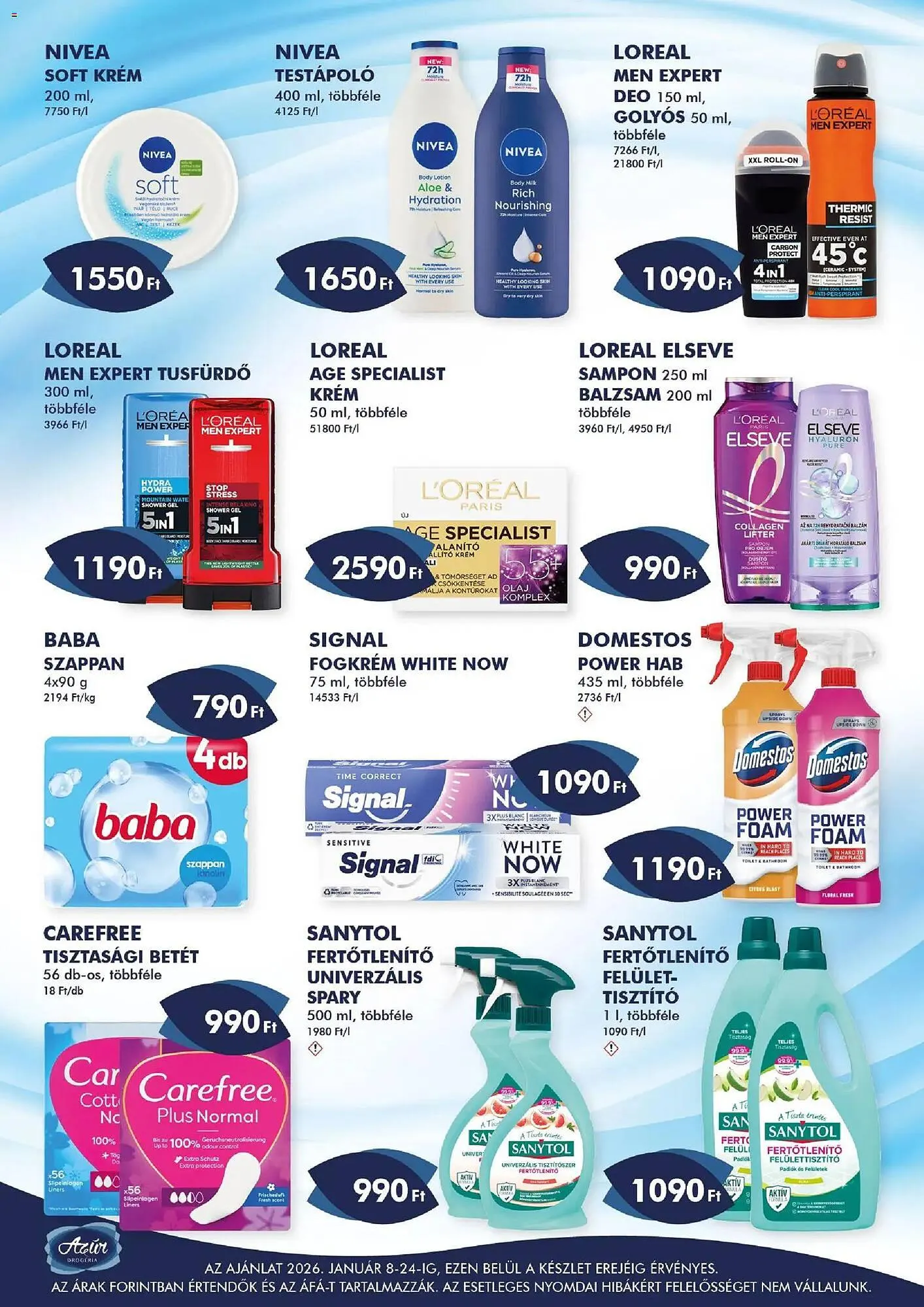 Katalógus Azúr akciós újság január 8.-tól január 24.-ig 2026. - Oldal 2