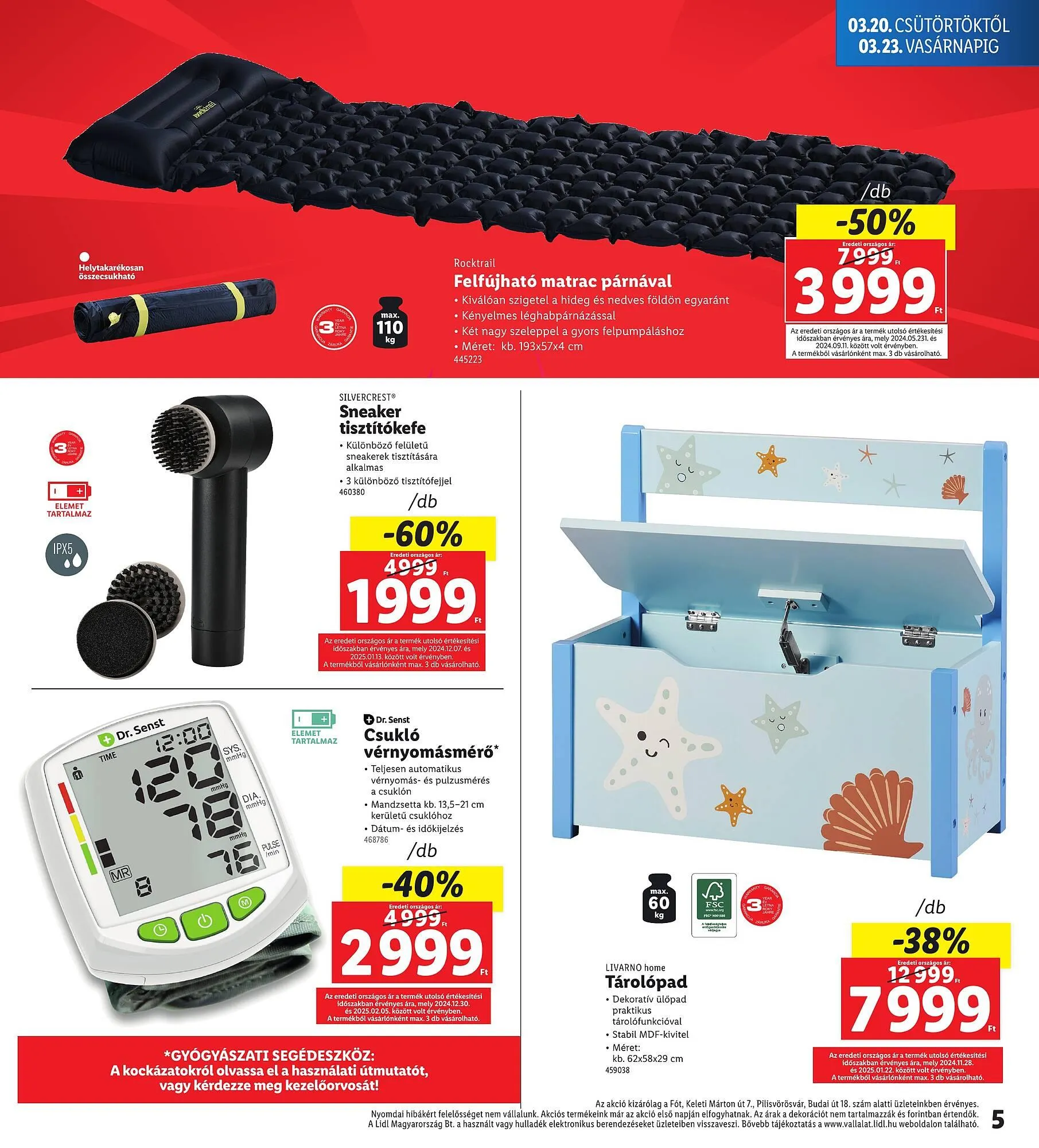 Katalógus Lidl akciós újság március 20.-tól március 23.-ig 2025. - Oldal 5