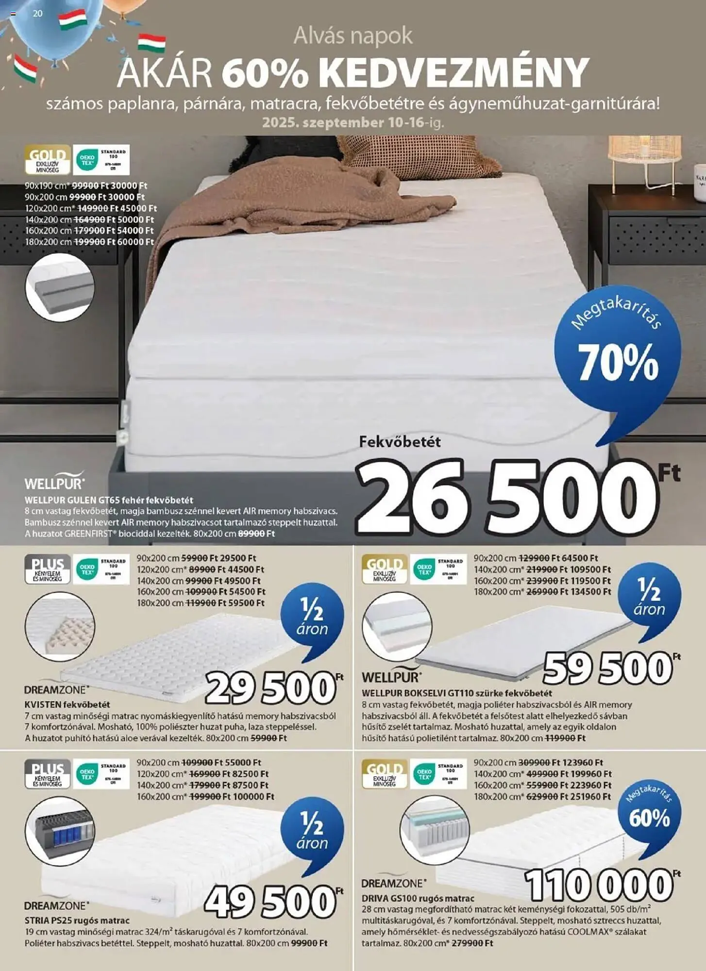 Katalógus JYSK akciós újság szeptember 10.-tól október 14.-ig 2025. - Oldal 20