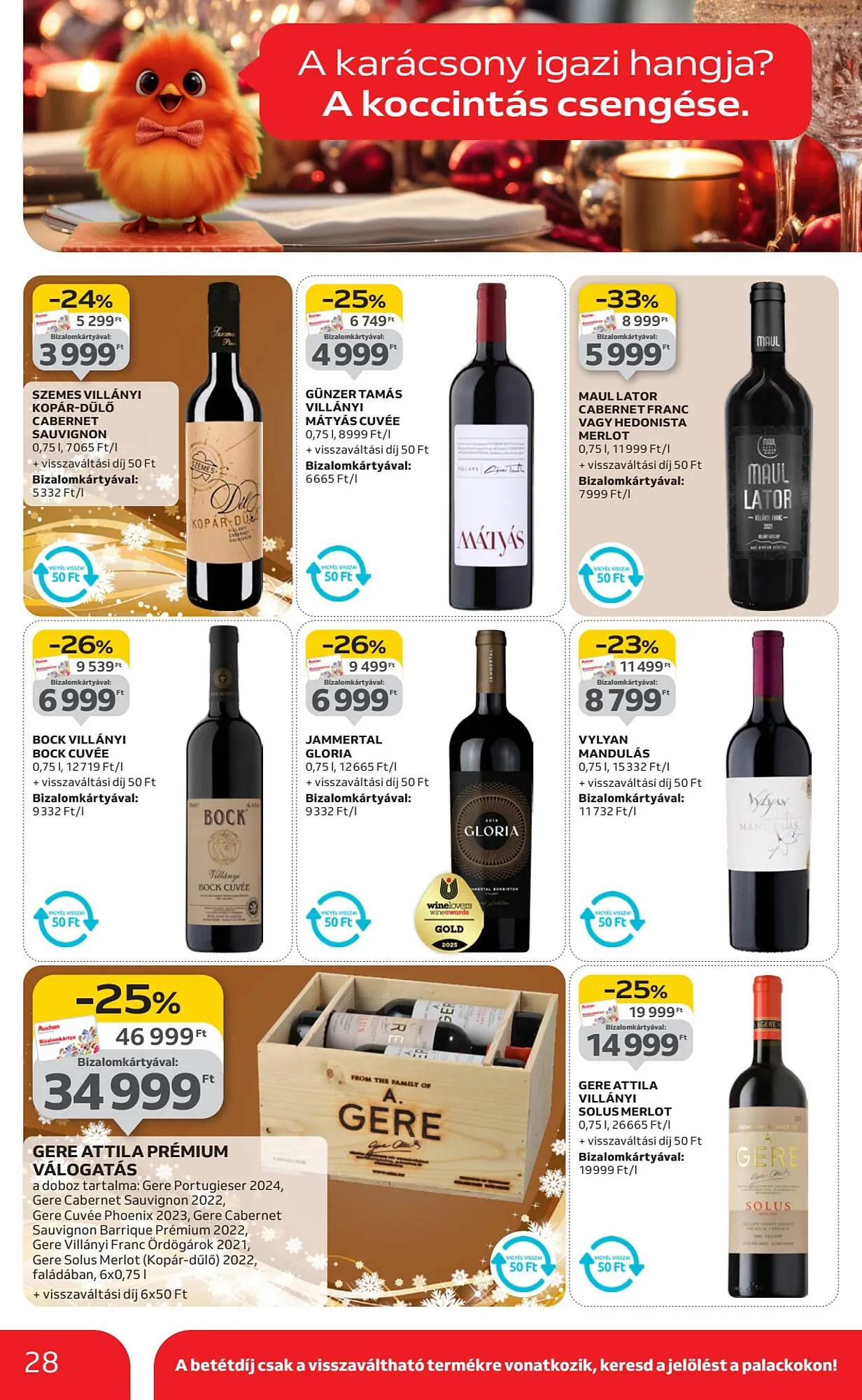 Katalógus Auchan akciós újság november 20.-tól december 24.-ig 2025. - Oldal 28