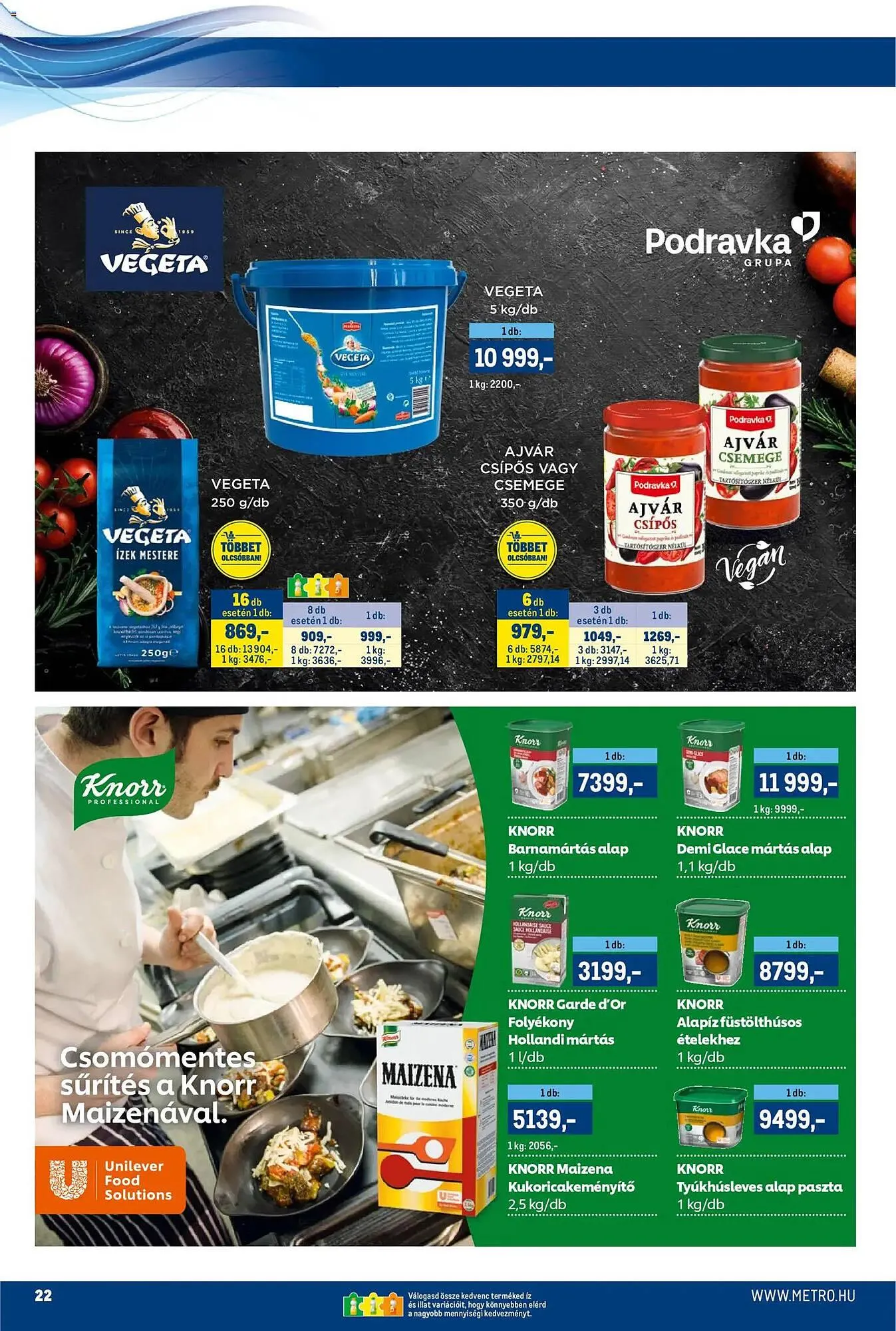 Katalógus Metro akciós újság március 16.-tól április 4.-ig 2026. - Oldal 22