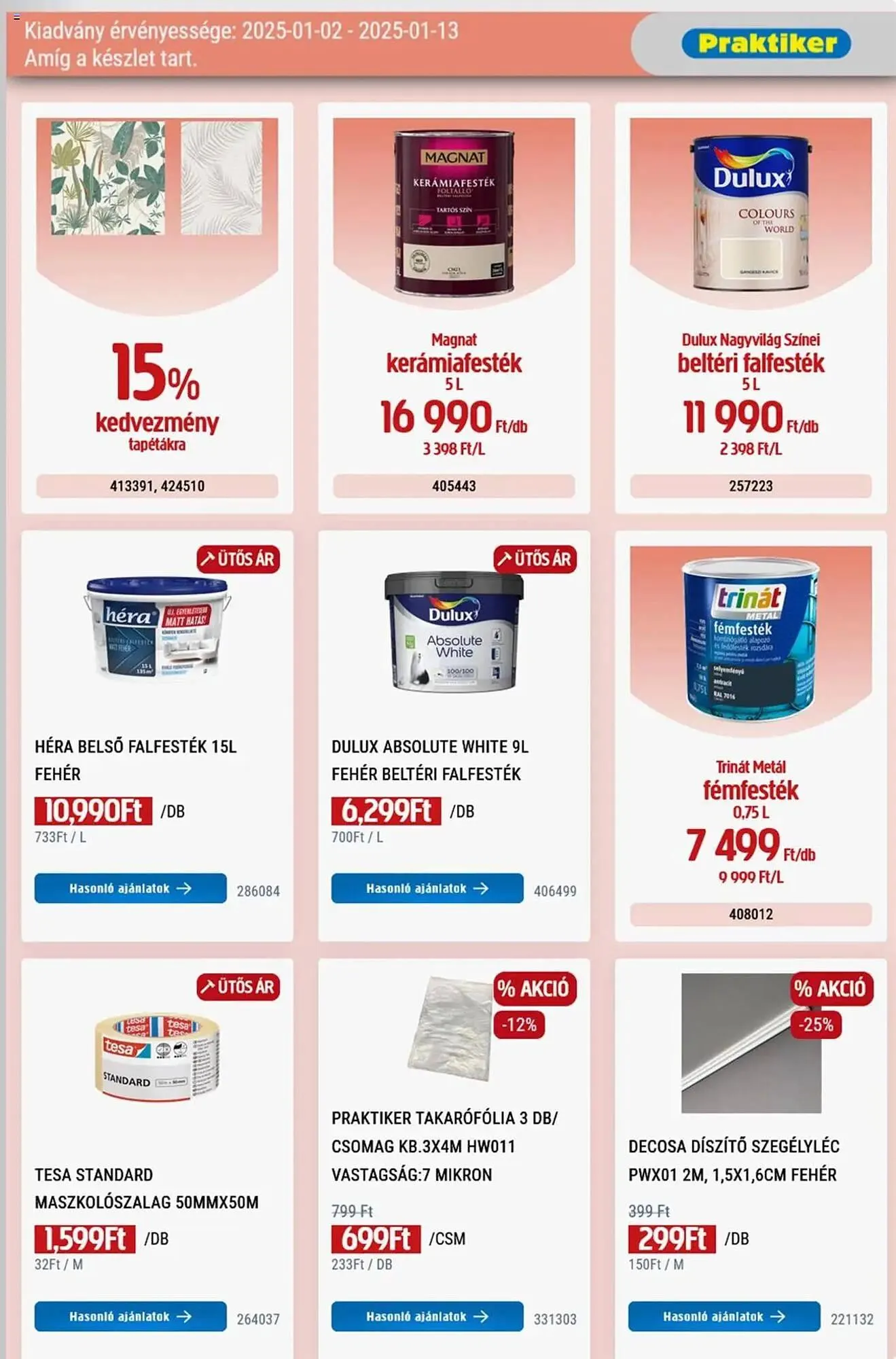 Katalógus Praktiker akciós újság január 2.-tól január 13.-ig 2025. - Oldal 23
