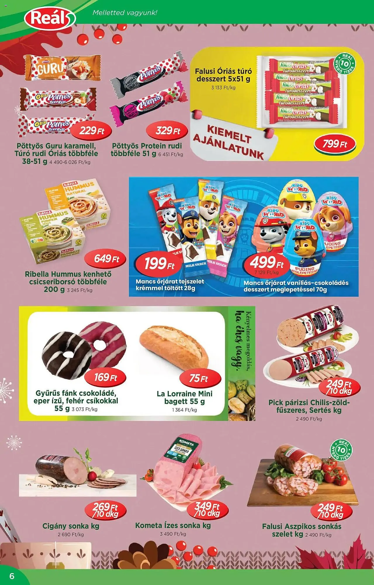 Katalógus Real akciós újság október 29.-tól november 9.-ig 2025. - Oldal 6