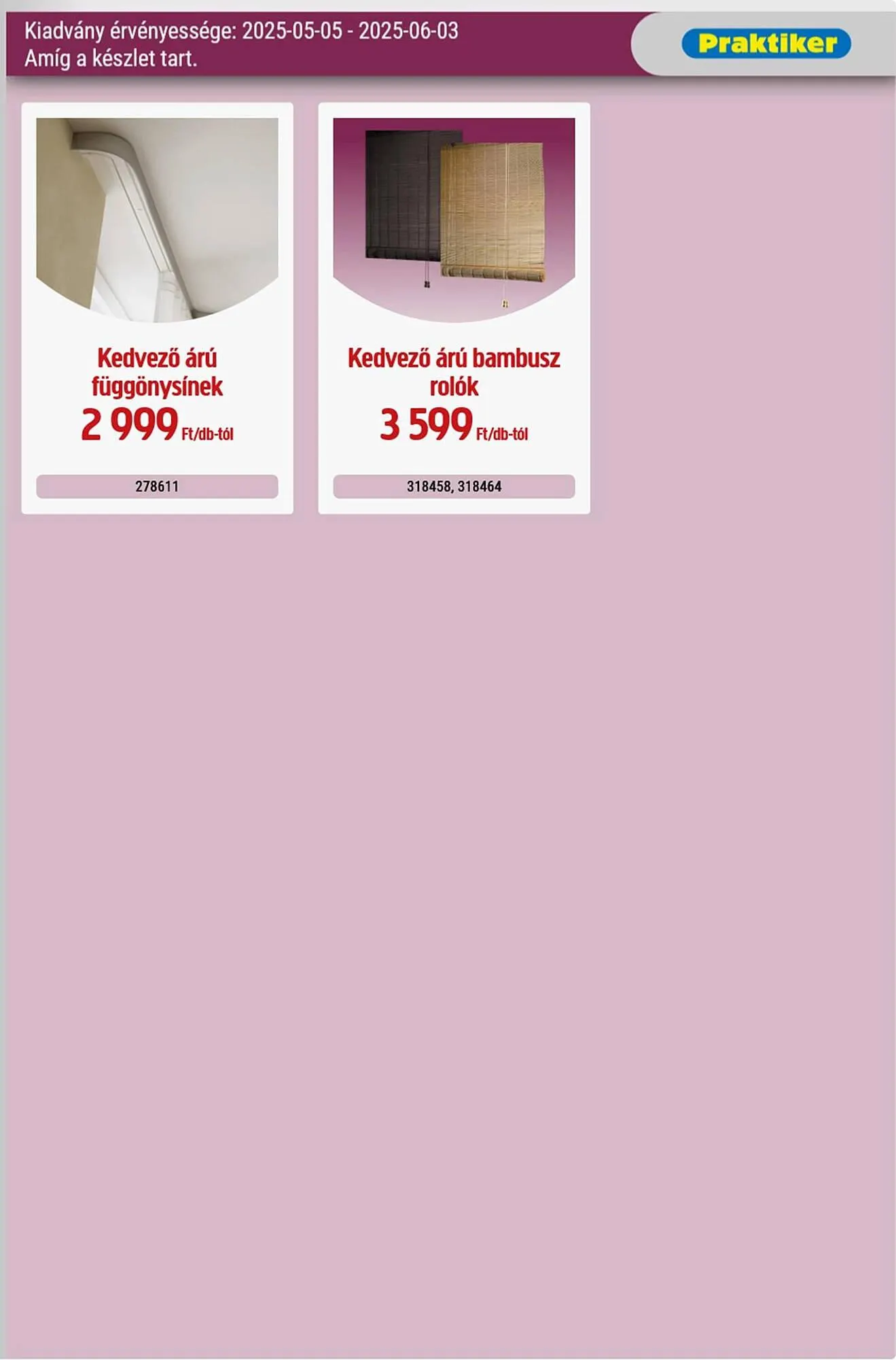 Katalógus Praktiker akciós újság május 5.-tól június 3.-ig 2025. - Oldal 33