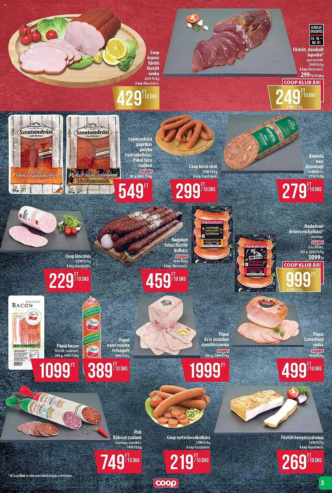 Katalógus Coop akciós újság március 19.-tól március 25.-ig 2026. - Oldal 5