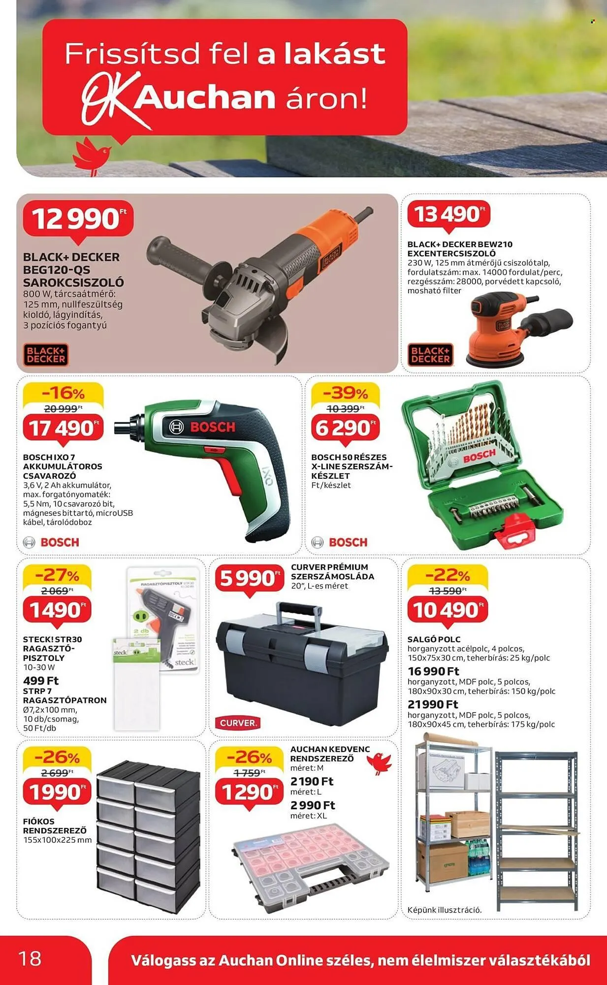 Katalógus Auchan akciós újság június 5.-tól június 18.-ig 2025. - Oldal 18