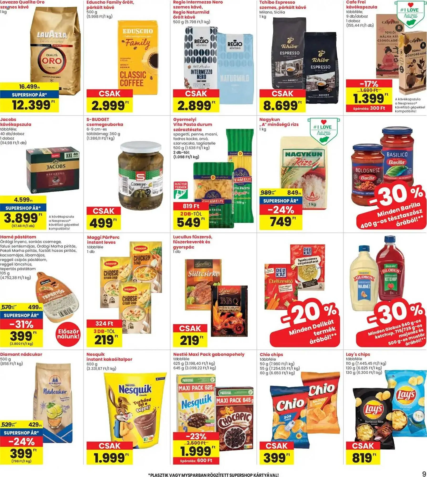 Katalógus Interspar akciós újság július 31.-tól augusztus 6.-ig 2025. - Oldal 9