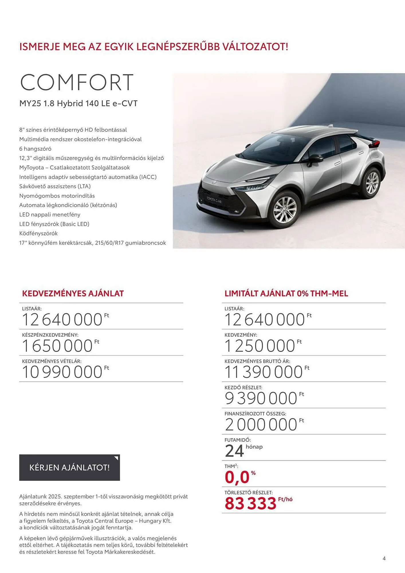 Katalógus Toyota akciós újság október 14.-tól december 2.-ig 2025. - Oldal 4