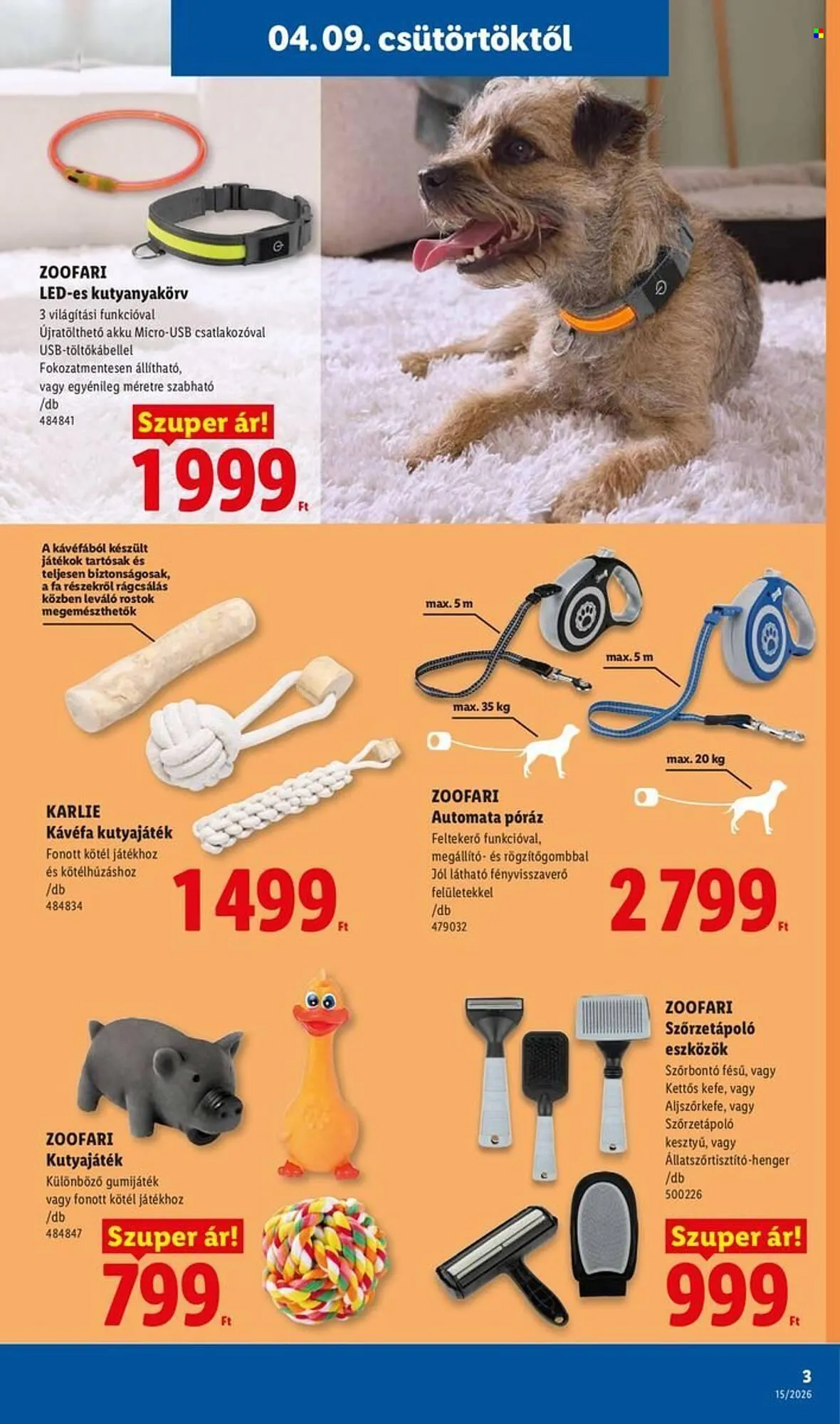 Katalógus Lidl akciós újság április 9.-tól április 15.-ig 2026. - Oldal 3