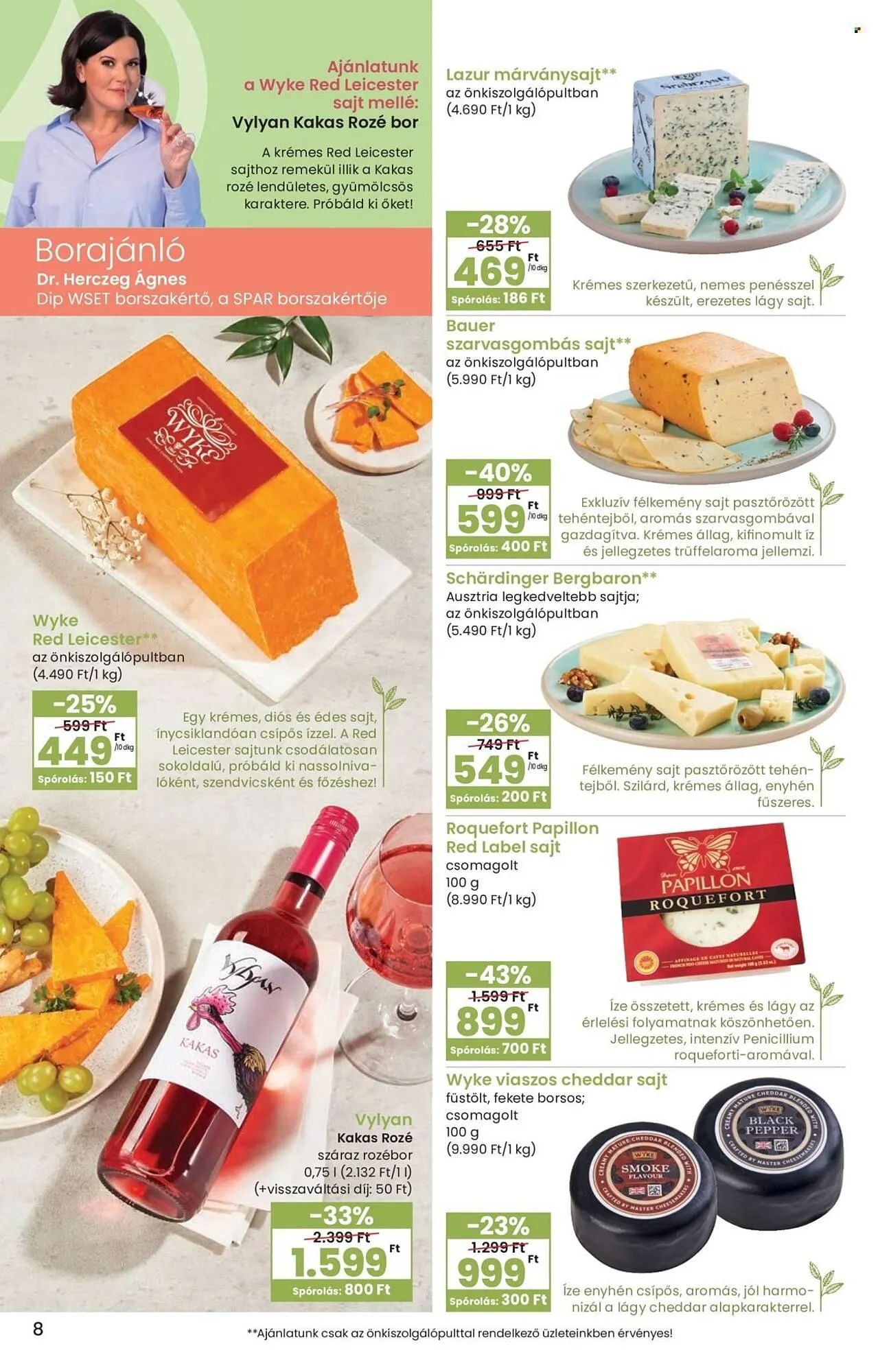 Katalógus Spar akciós újság március 9.-tól április 8.-ig 2026. - Oldal 8