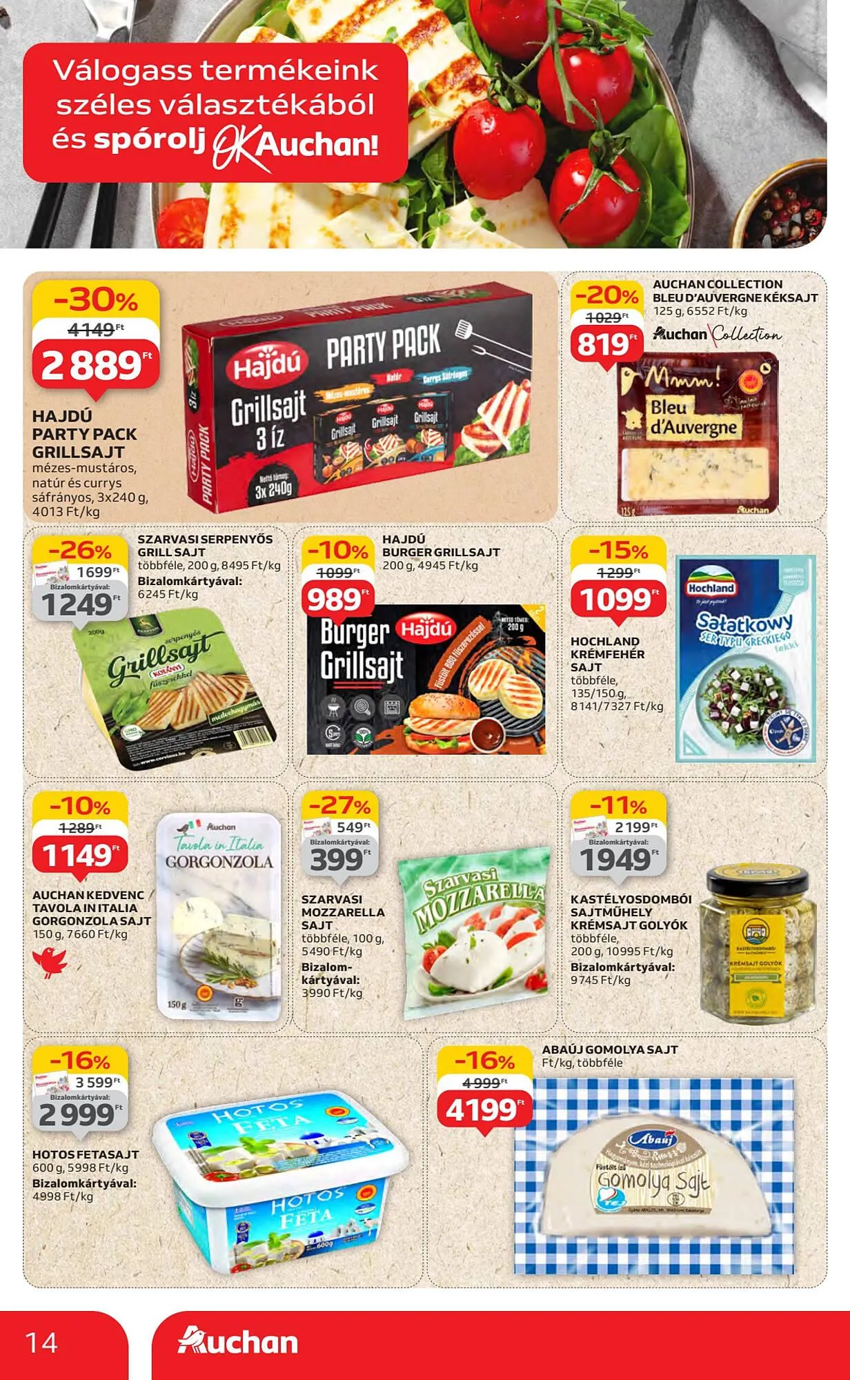 Katalógus Auchan akciós újság július 17.-tól július 23.-ig 2025. - Oldal 14