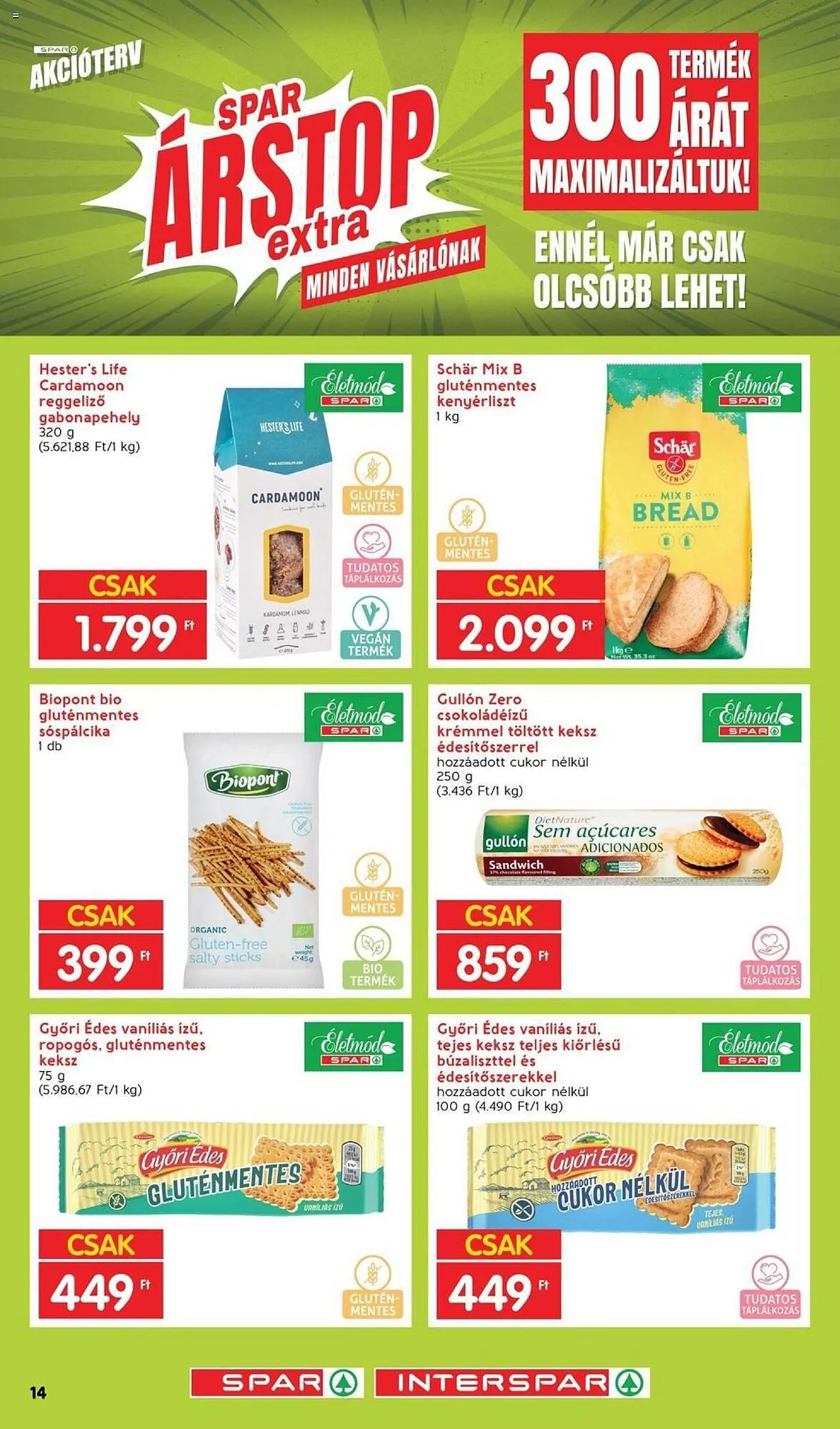 Katalógus Spar akciós újság június 1.-tól július 31.-ig 2023. - Oldal 14