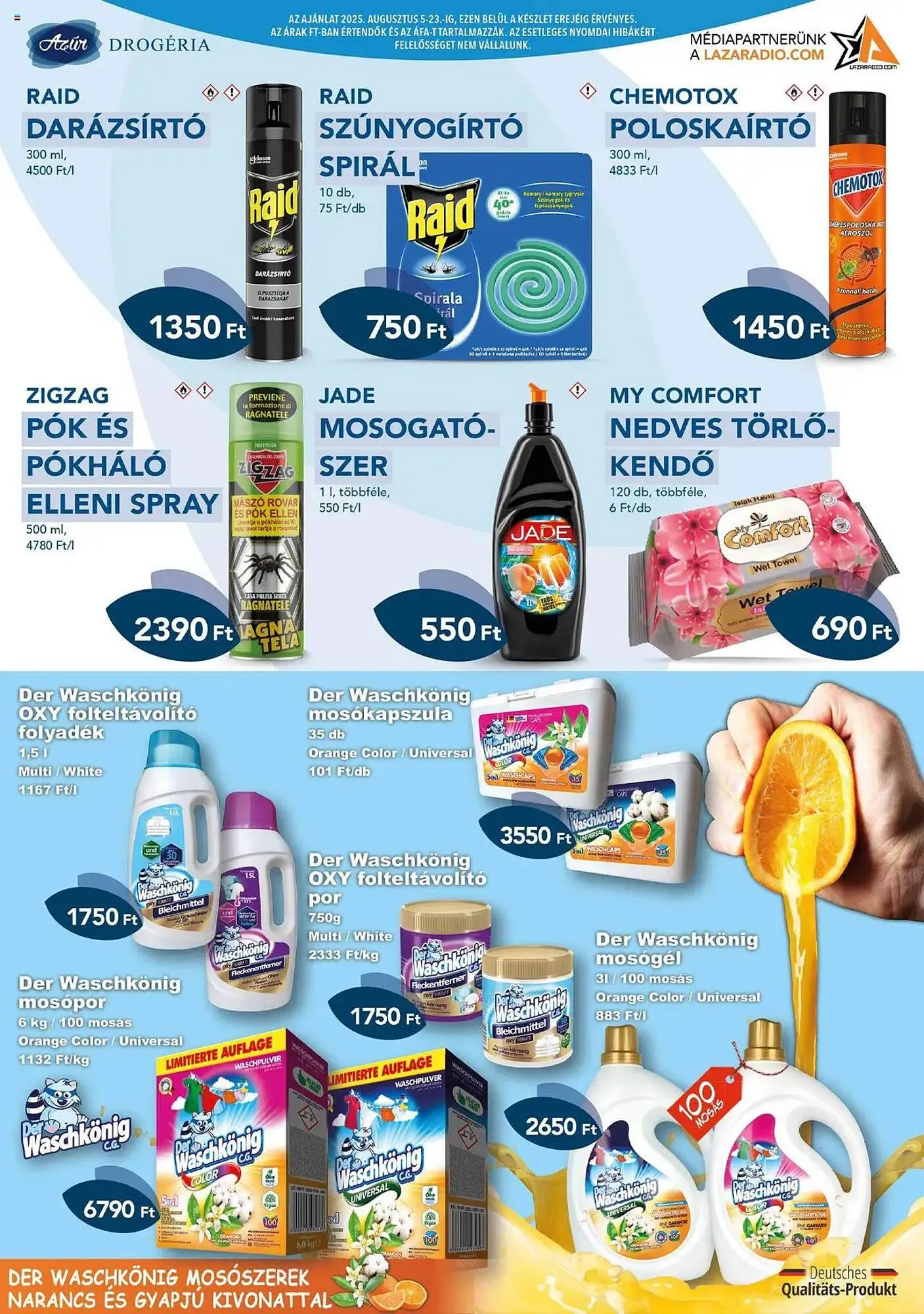 Katalógus Azúr akciós újság augusztus 5.-tól augusztus 23.-ig 2025. - Oldal 3