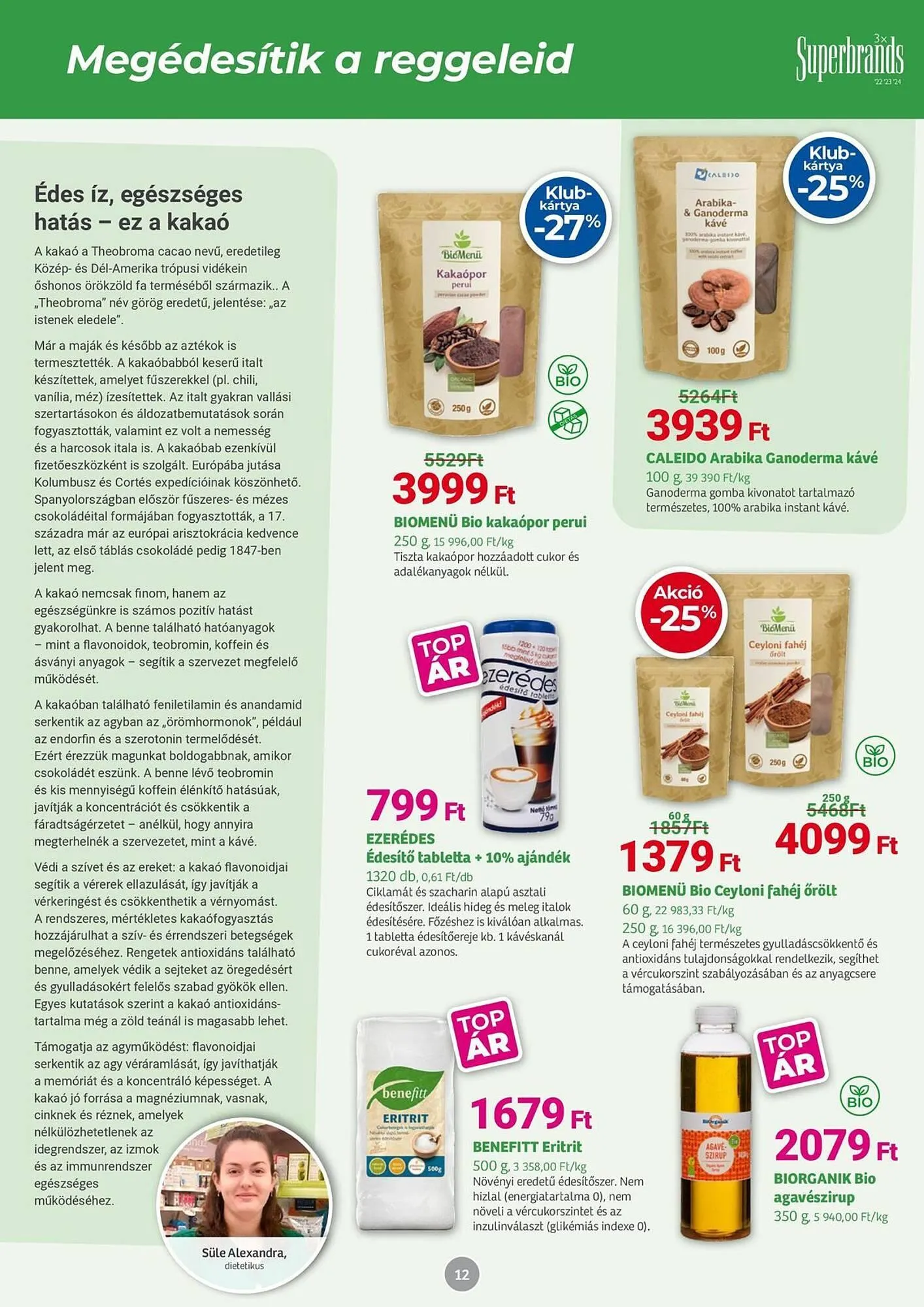 Katalógus Herbaház akciós újság december 1.-tól január 4.-ig 2026. - Oldal 12