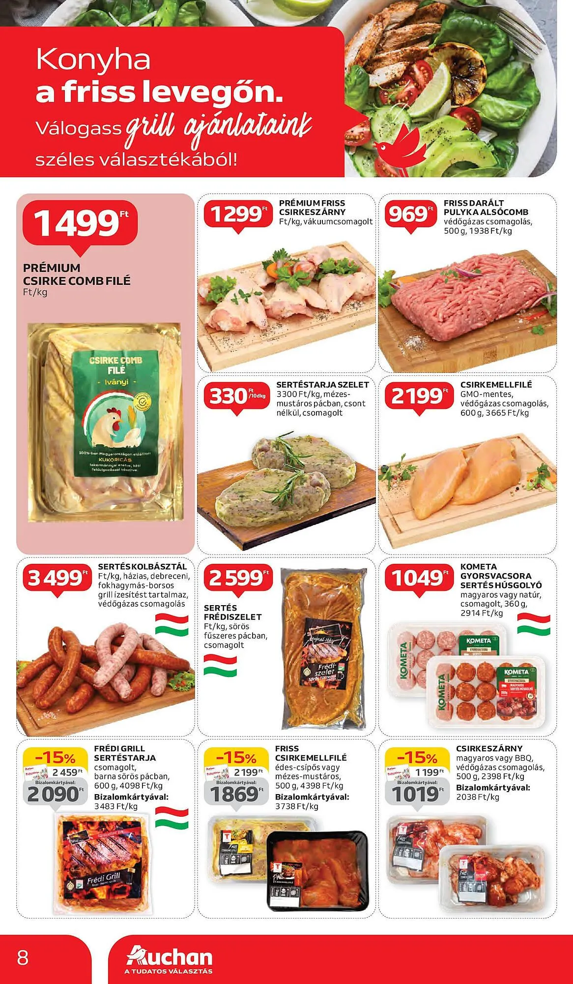 Katalógus Auchan akciós újság június 5.-tól június 11.-ig 2025. - Oldal 8