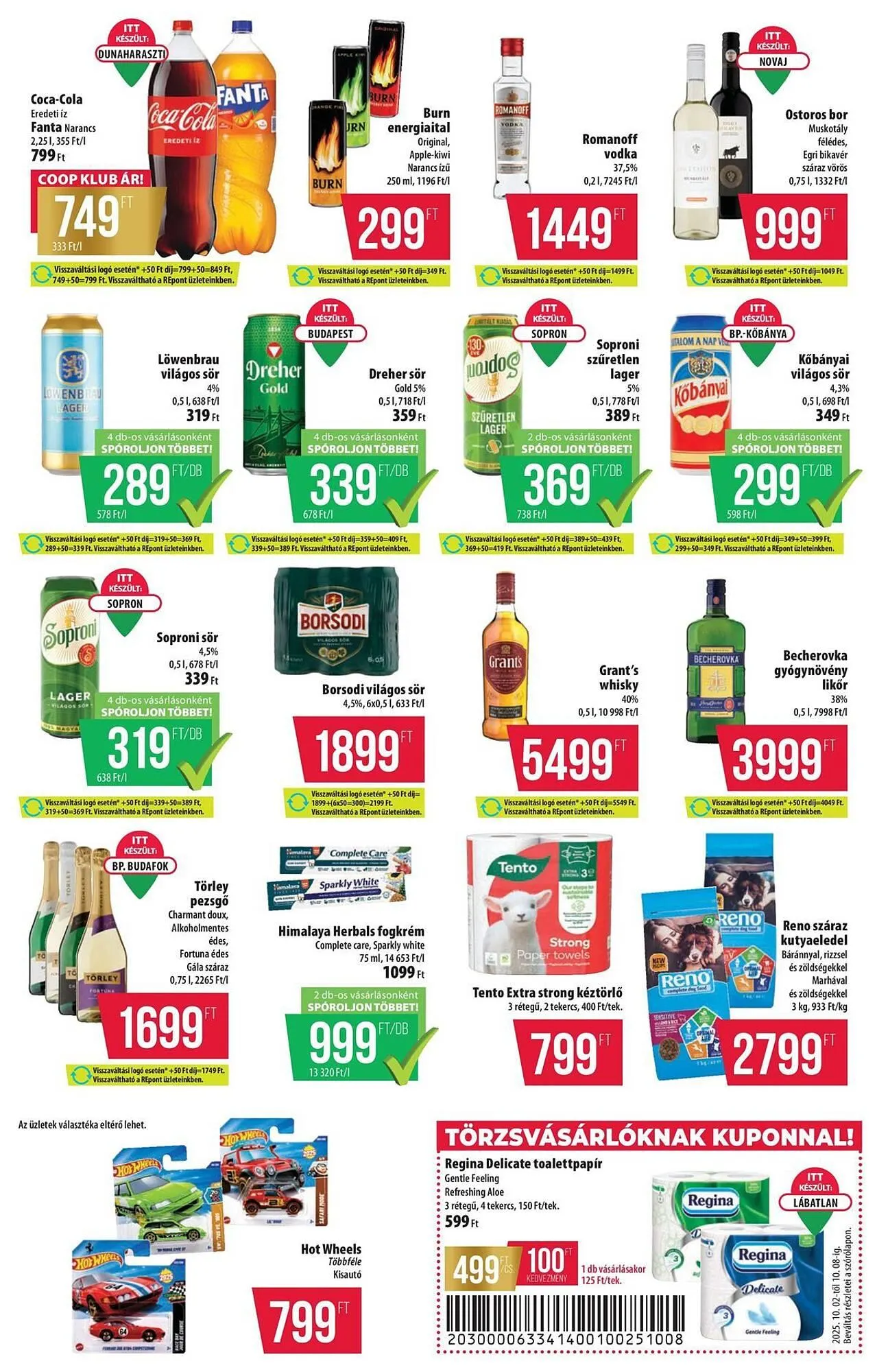 Katalógus Coop akciós újság október 2.-tól október 8.-ig 2025. - Oldal 11