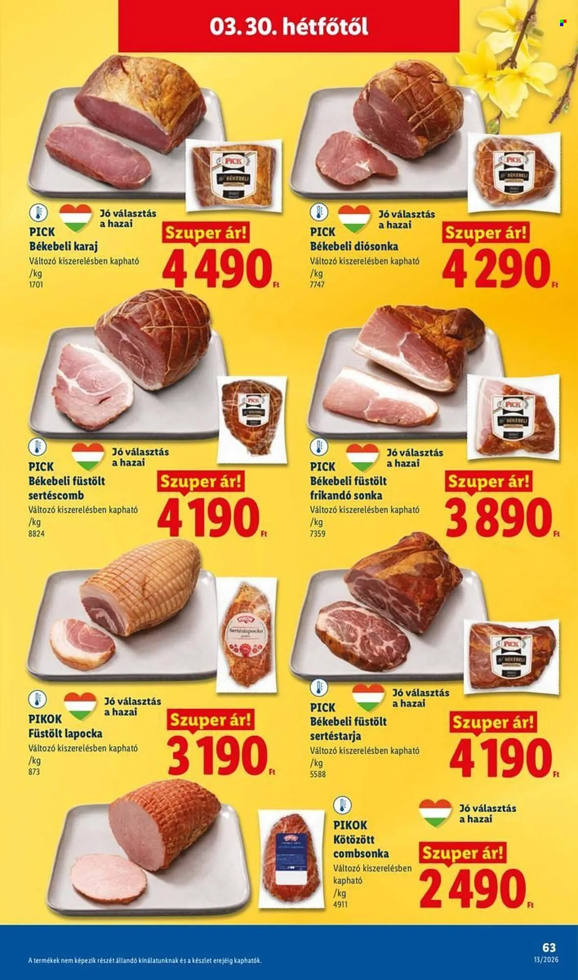 Katalógus Lidl akciós újság március 26.-tól április 1.-ig 2026. - Oldal 63