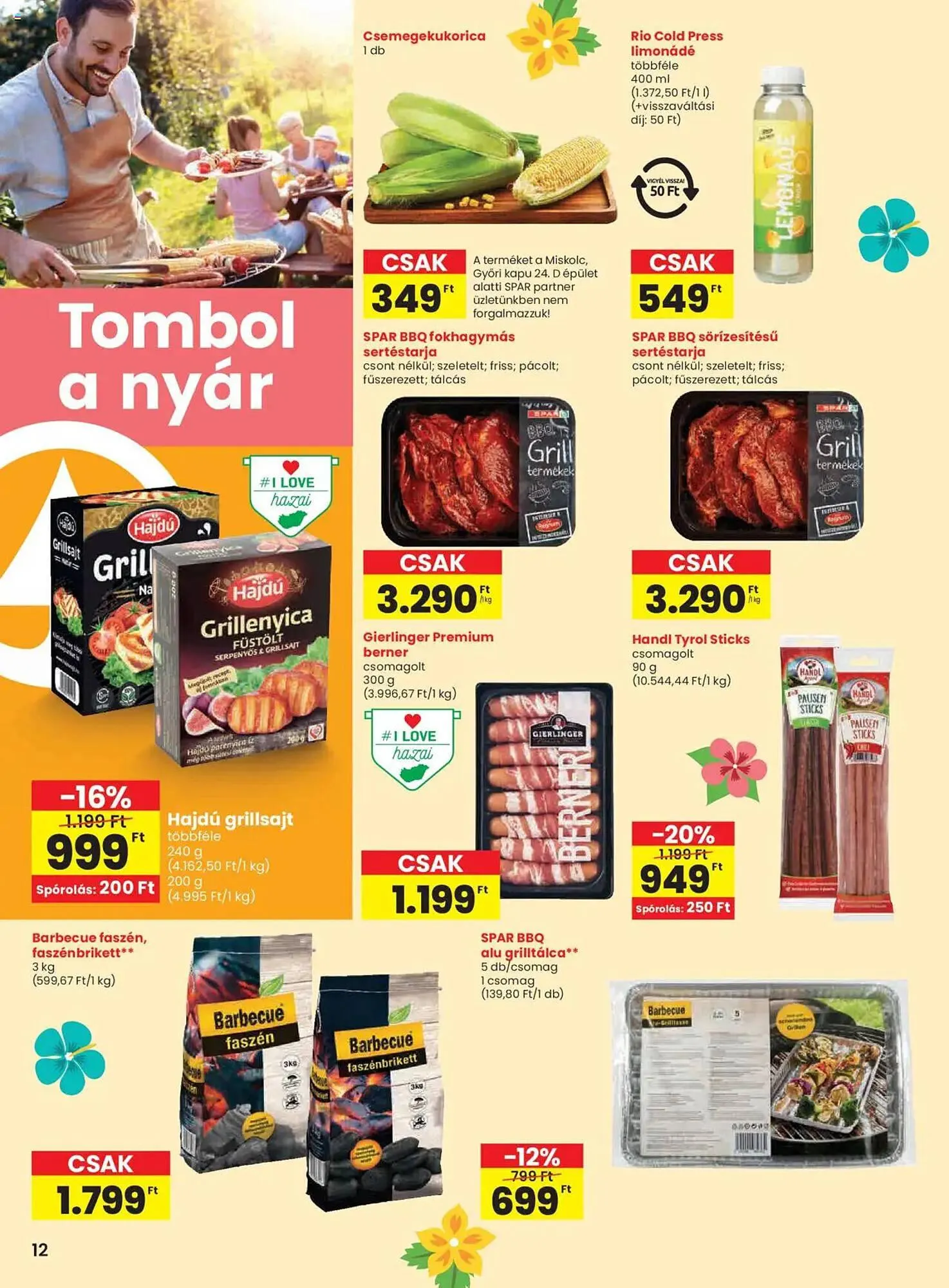 Katalógus Spar akciós újság július 3.-tól július 9.-ig 2025. - Oldal 12