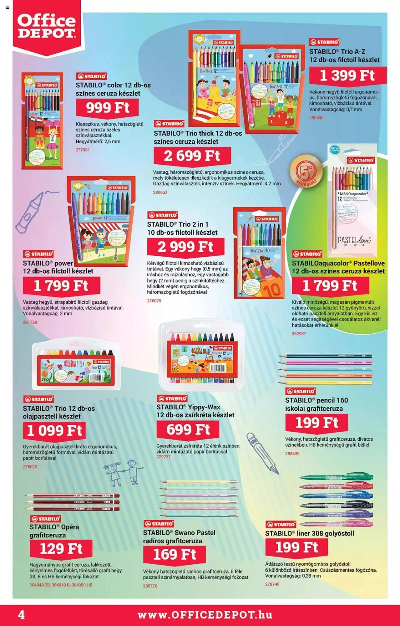 Katalógus Office Depot akciós újság augusztus 14.-tól szeptember 10.-ig 2023. - Oldal 4