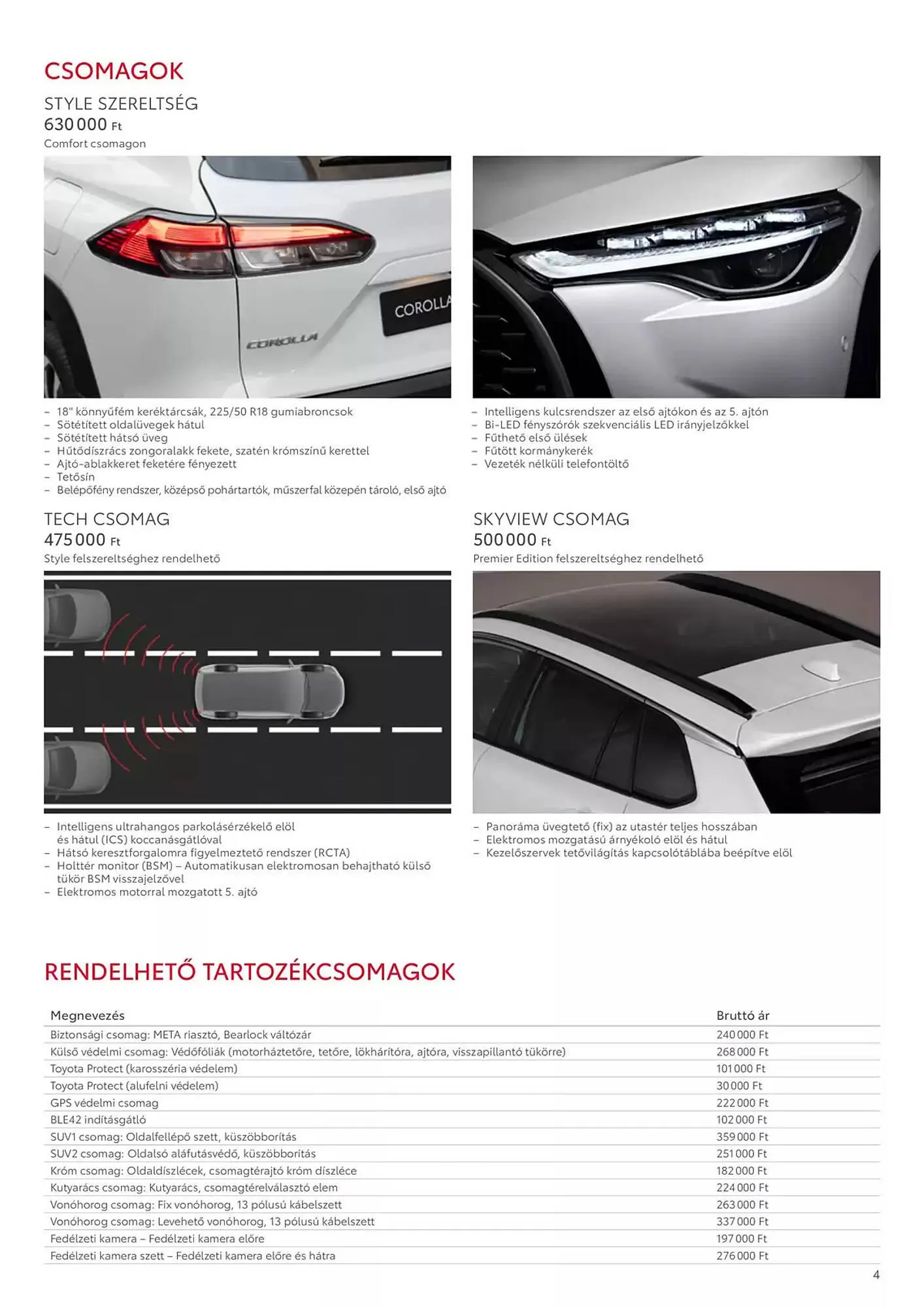 Katalógus Toyota akciós újság január 8.-tól január 8.-ig 2026. - Oldal 4